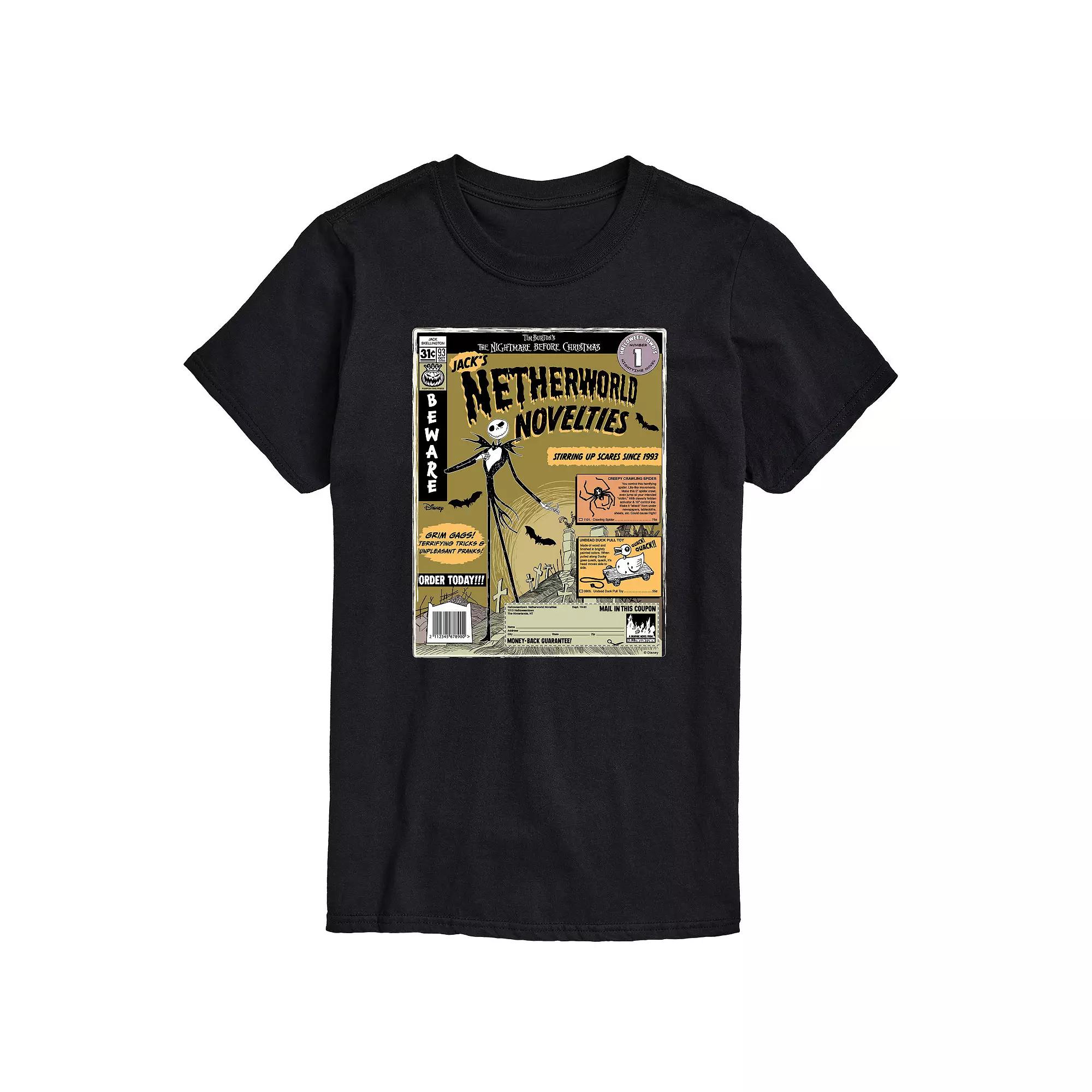 Disney's The Nightmare Before Christmas Men's Netherworld Graphic Tee,  Product Image