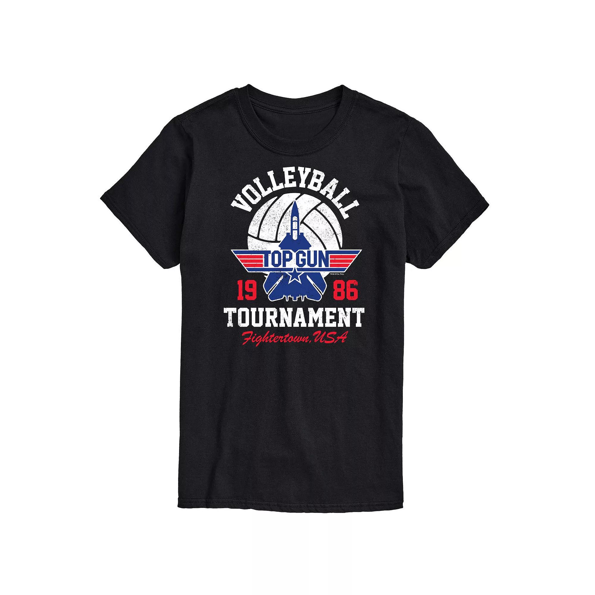 Big & Tall Top Gun Volley Tournament Tee, Men's,  Product Image