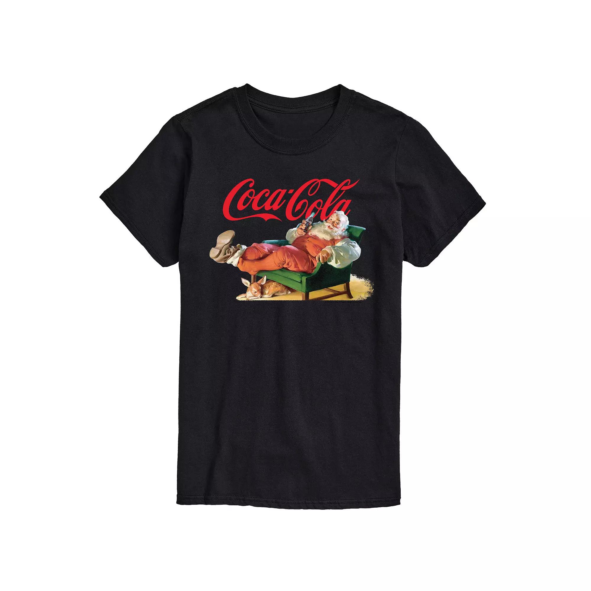 Men's CocaCola Santa Coke Tee,  Product Image