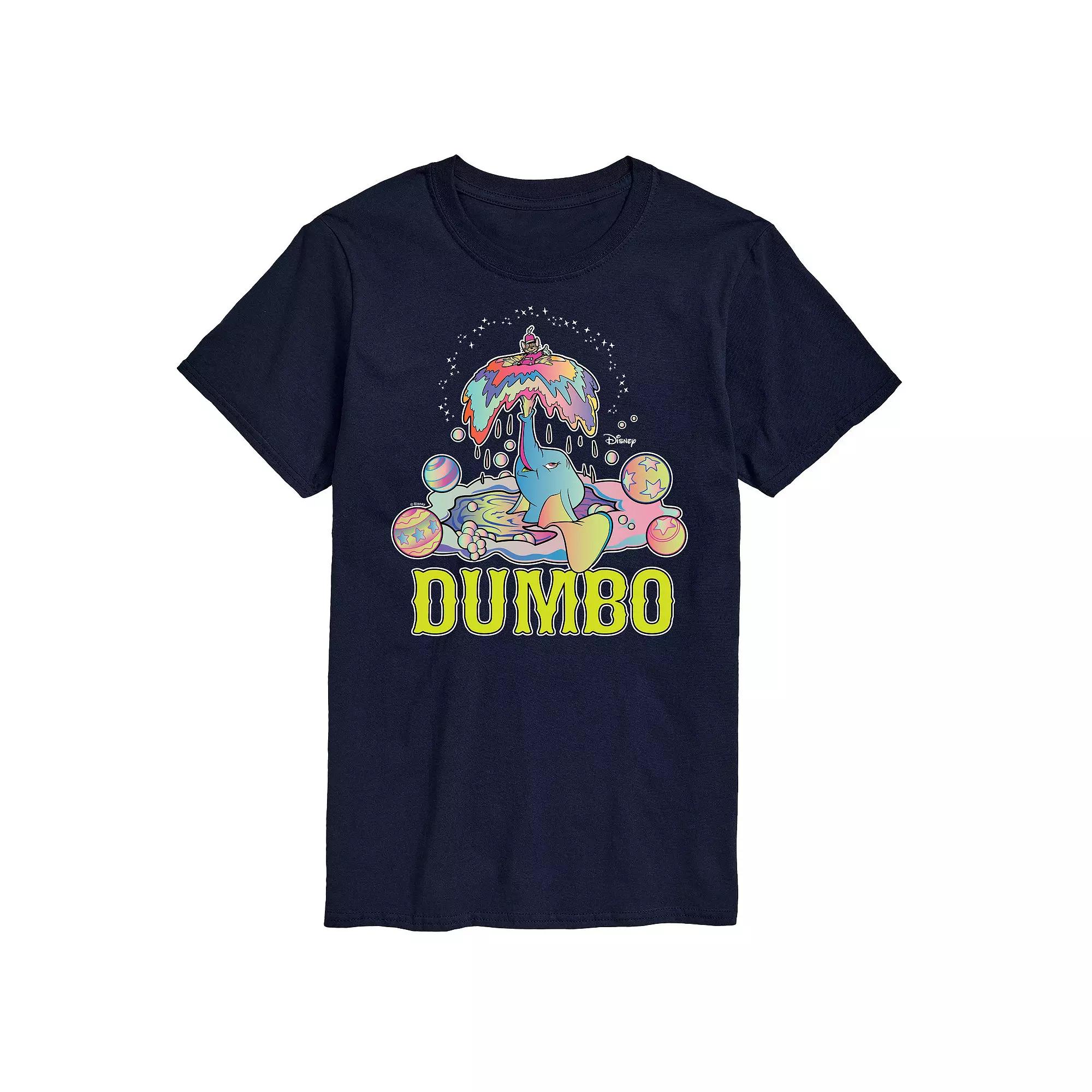 Disney's Dumbo Men's Psychedelic Graphic Tee,  Product Image
