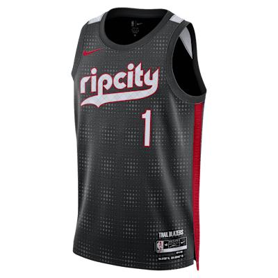 Scoot Henderson Portland Trail Blazers 2024/25 City Edition Nike Men's Dri-FIT NBA Swingman Jersey Product Image