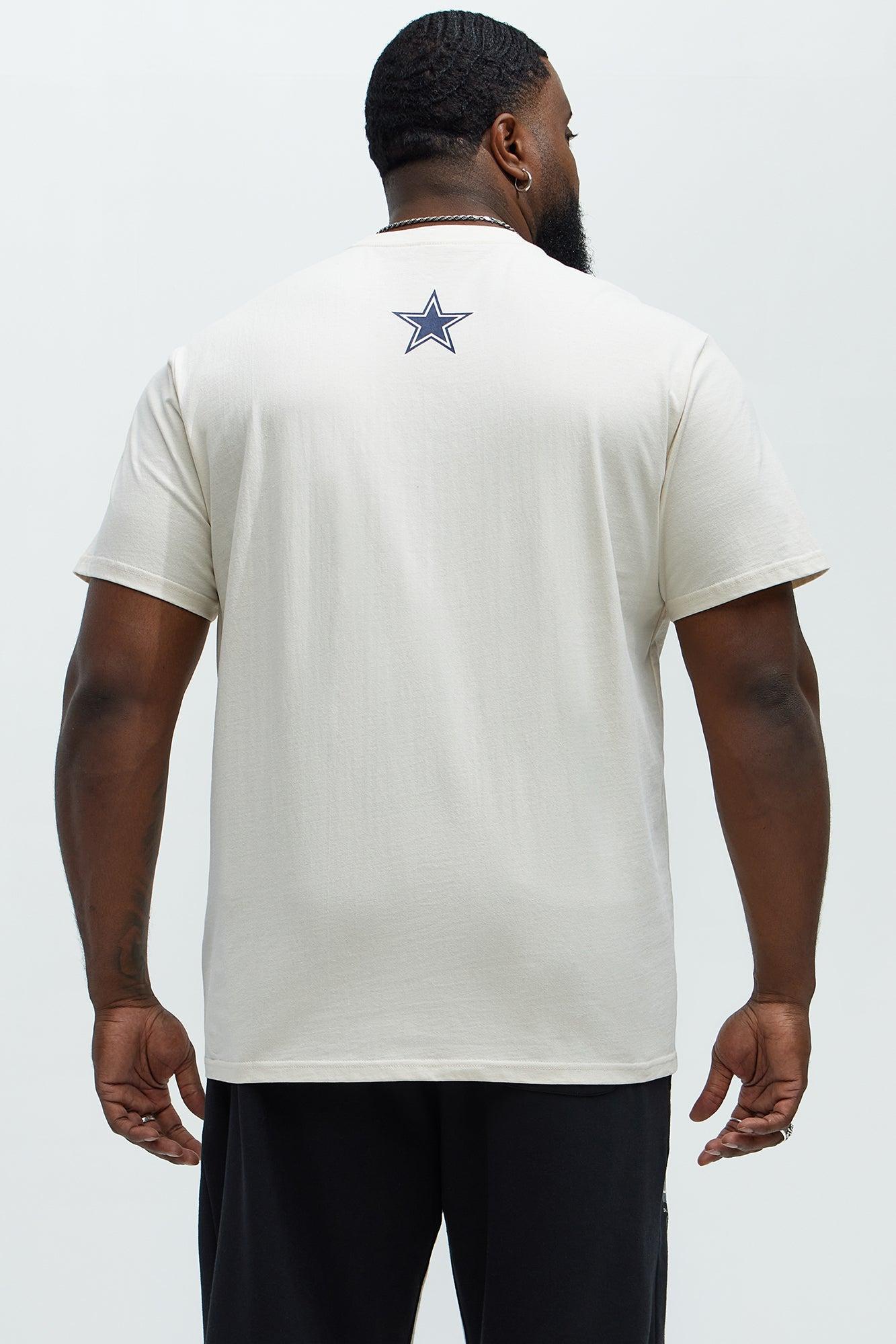 Cowboys Upfront Short Sleeve Tee - White Product Image