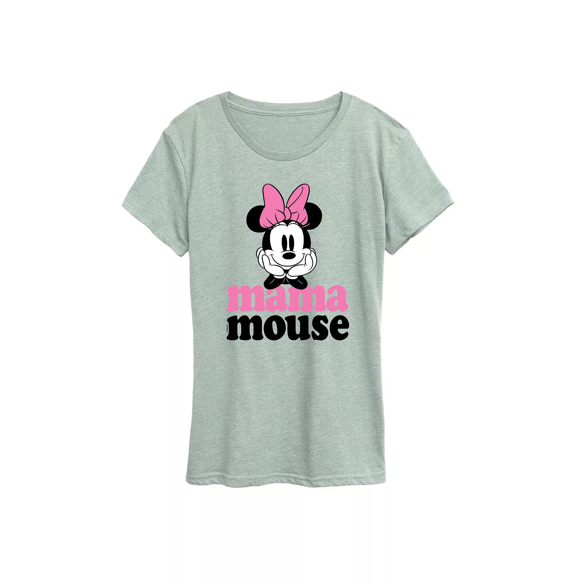 Disney's Minnie Mouse Women's Mama Graphic Tee,  Product Image