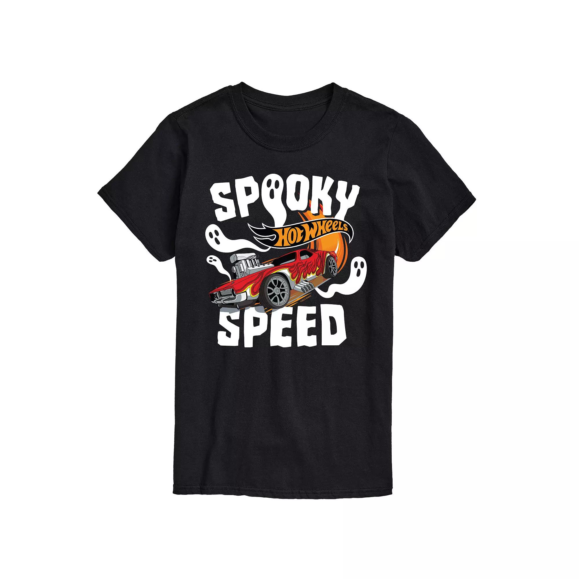 Men's Hot Wheels Spooky Speed Graphic Tee,  Product Image