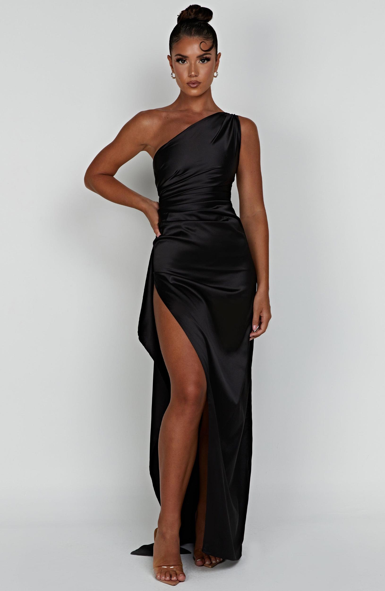Ariel Maxi Dress - Black Product Image