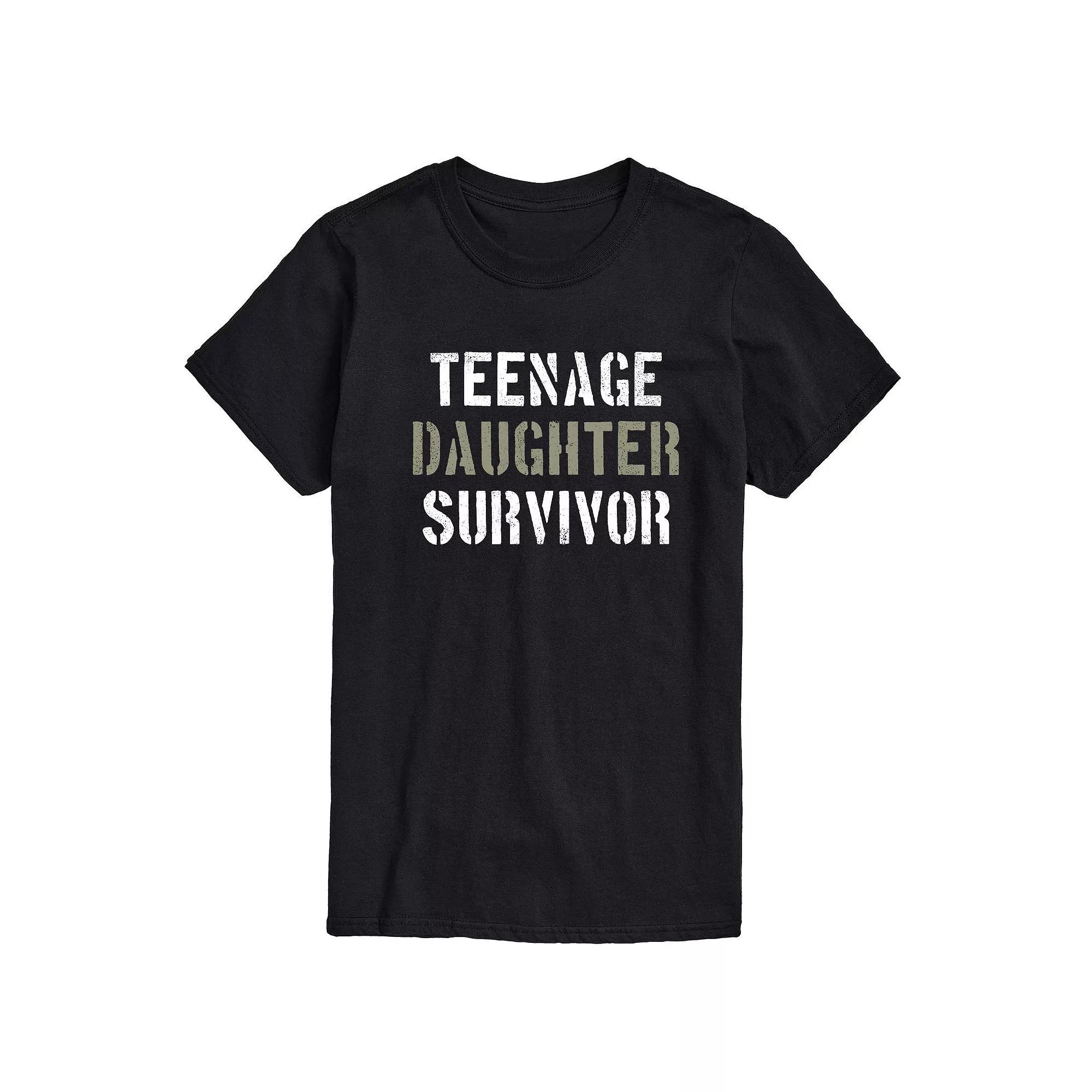 Men's Teenage Daughter Survivor Tee,  Product Image