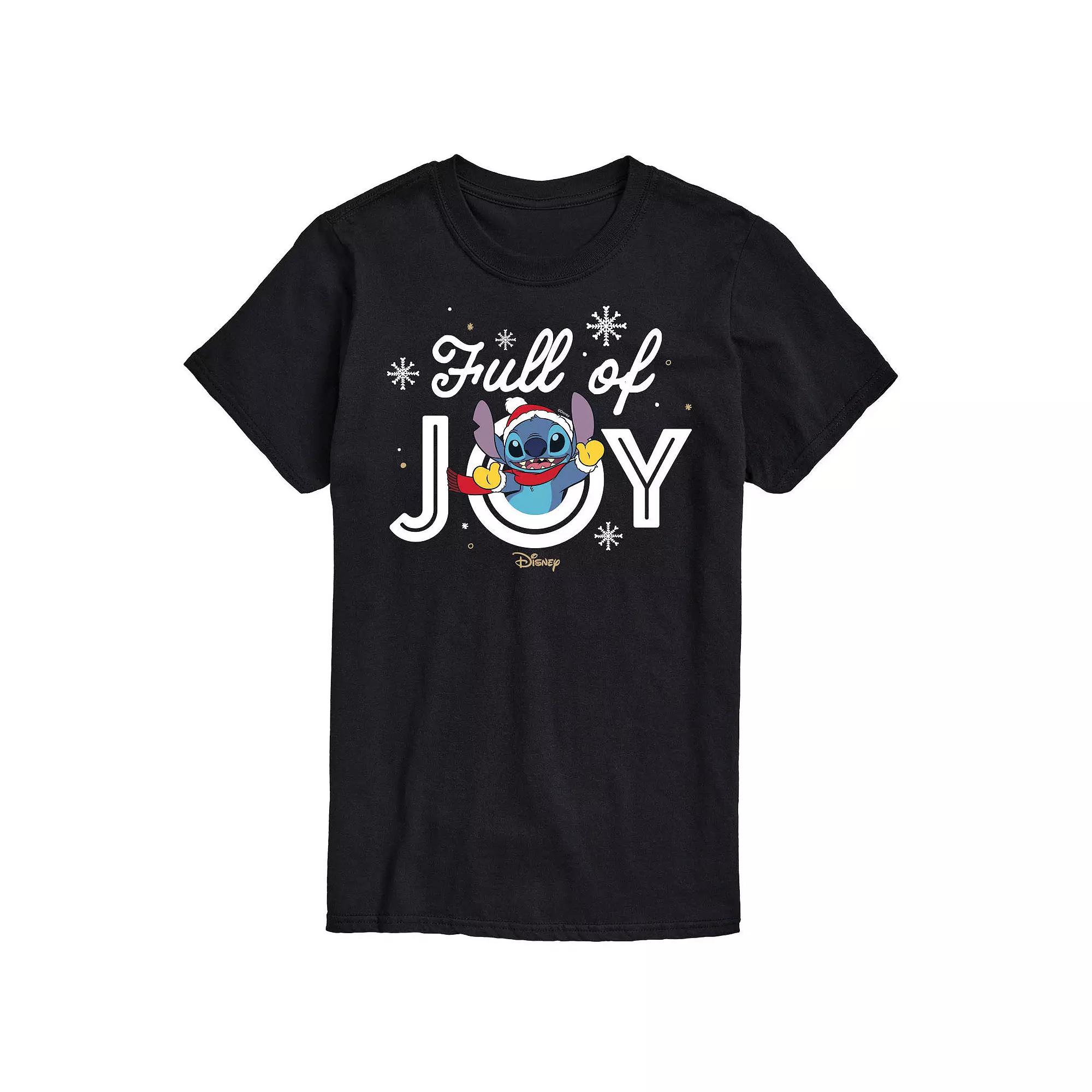 Disney's Lilo & Stitch Big & Tall Full Of Joy Graphic Tee, Men's,  Product Image