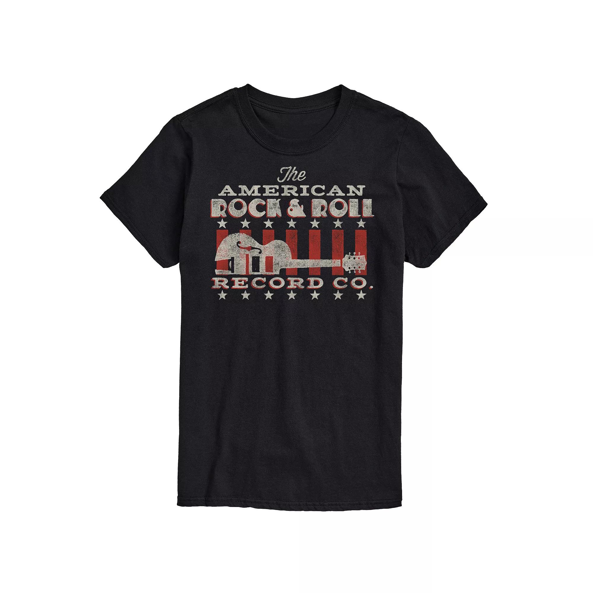 Big & Tall American Rock Tee, Men's,  Product Image