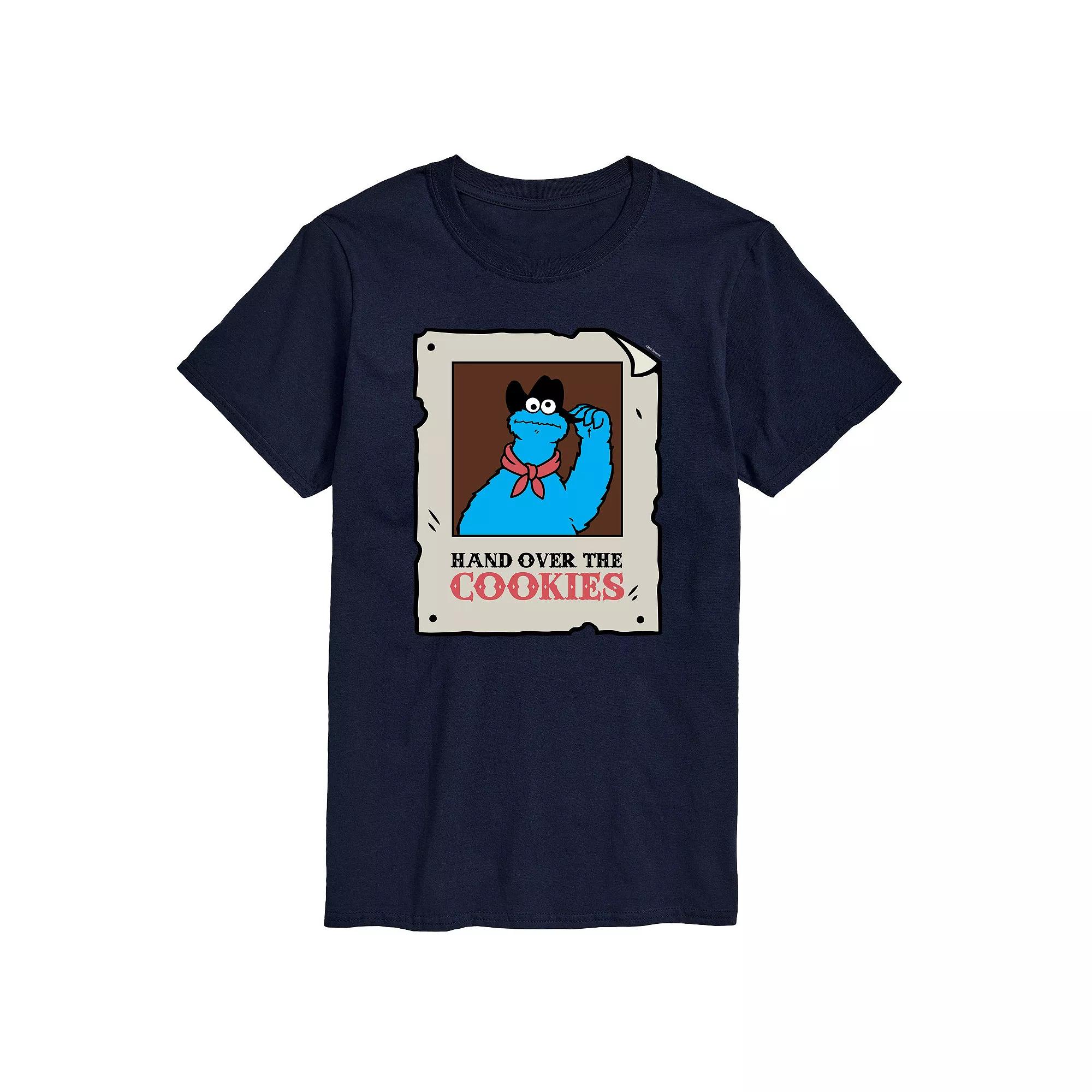Big & Tall Sesame Street Cookie Monster Graphic Tee, Men's,  Product Image