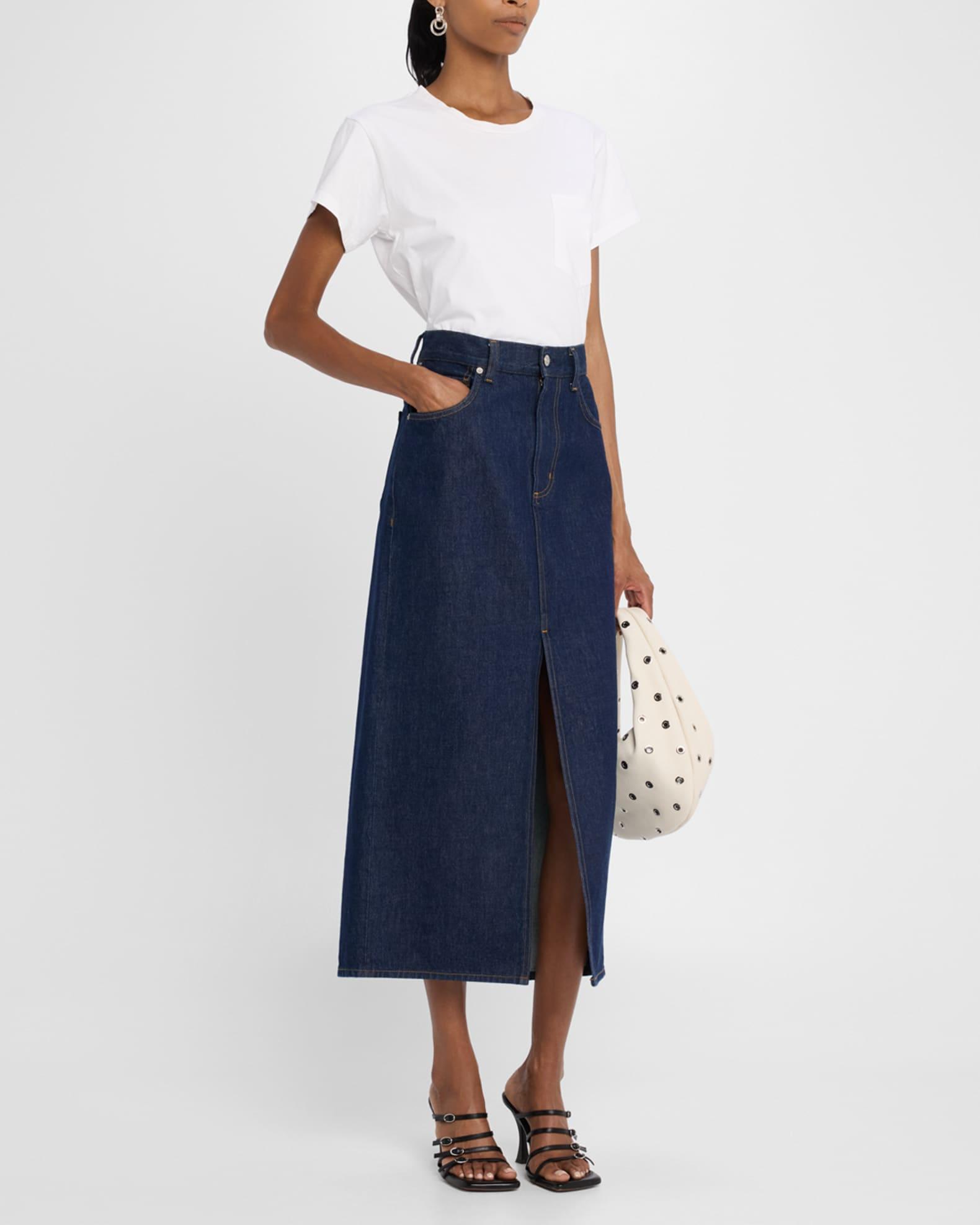 Maybelle Crewneck Cotton Tee Product Image