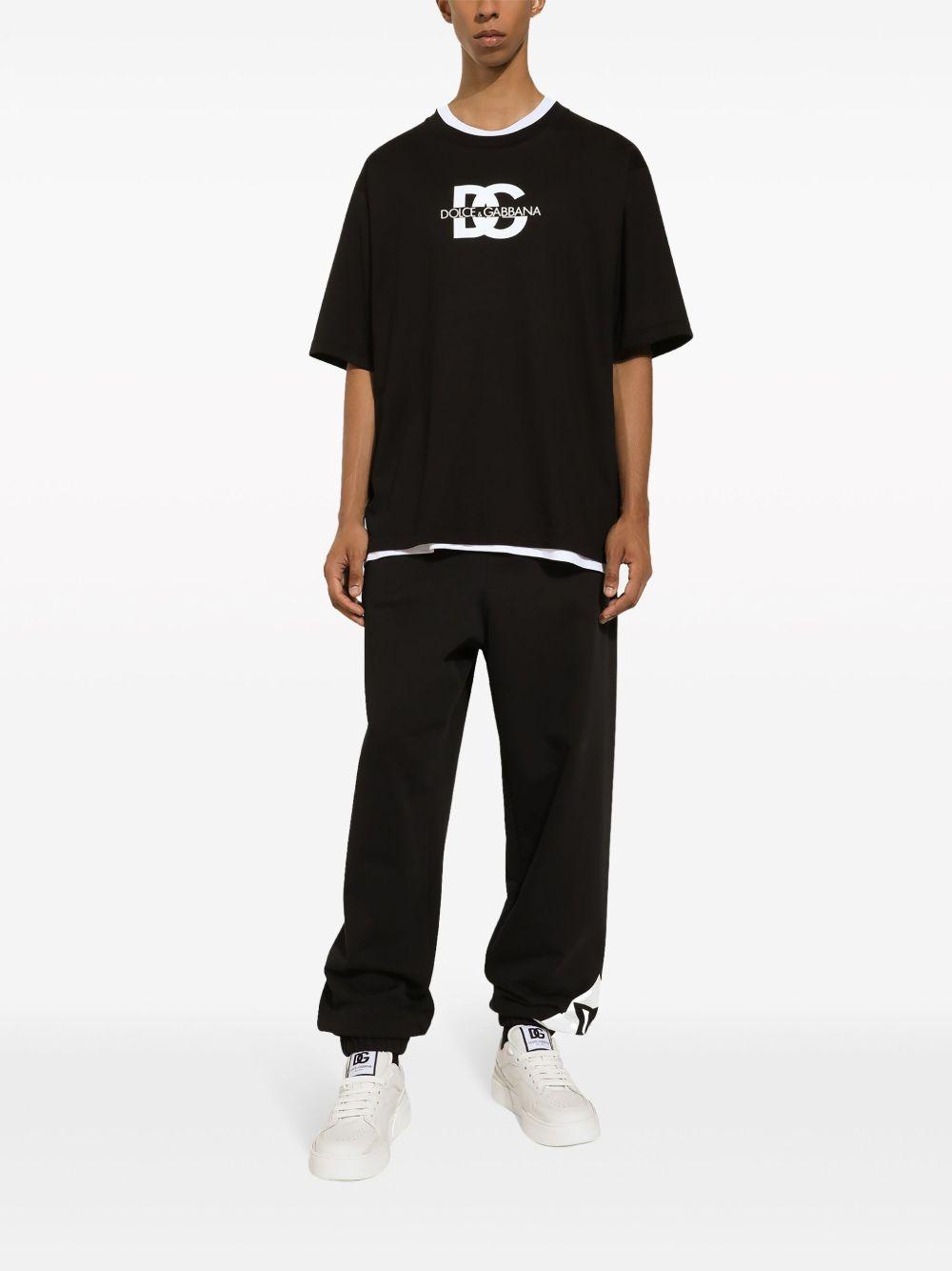 logo-print cotton T-shirt Product Image