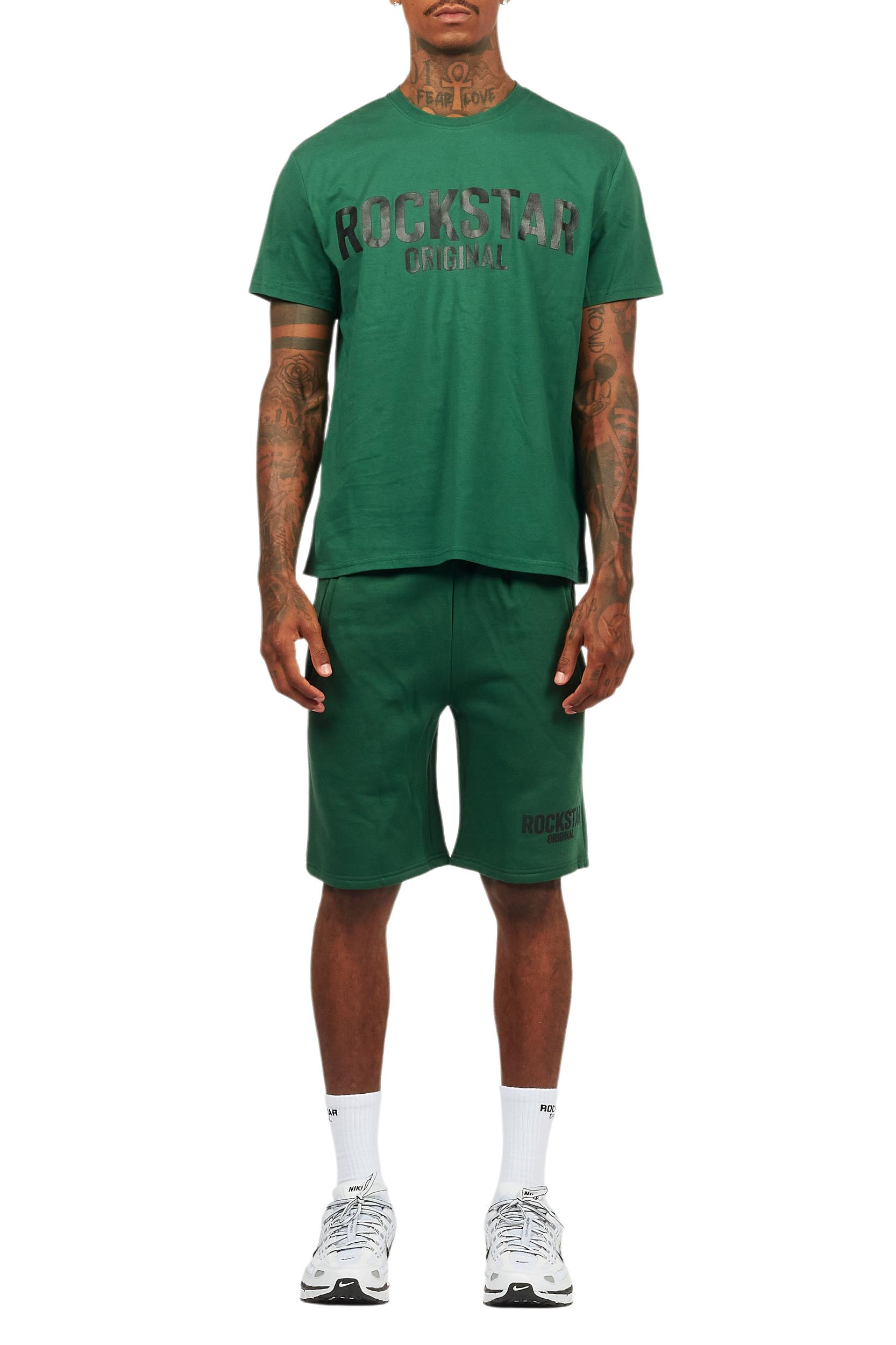 Sana Green/Black Short Set Male Product Image