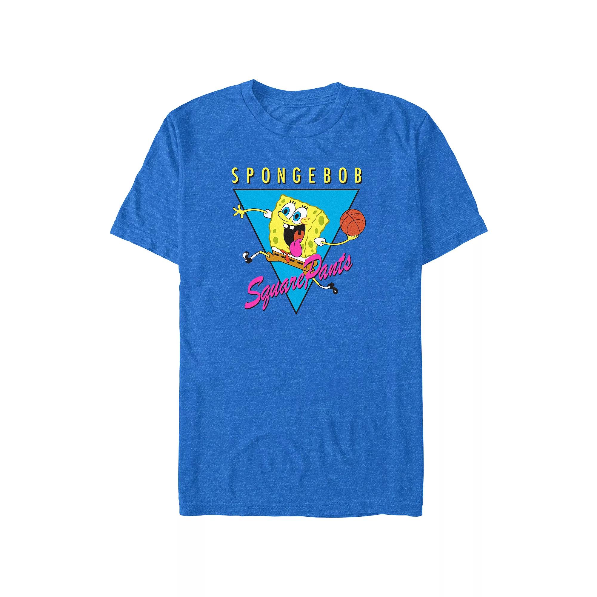 Big & Tall SpongeBob SquarePants Basketball Player Graphic Tee, Men's,  Product Image