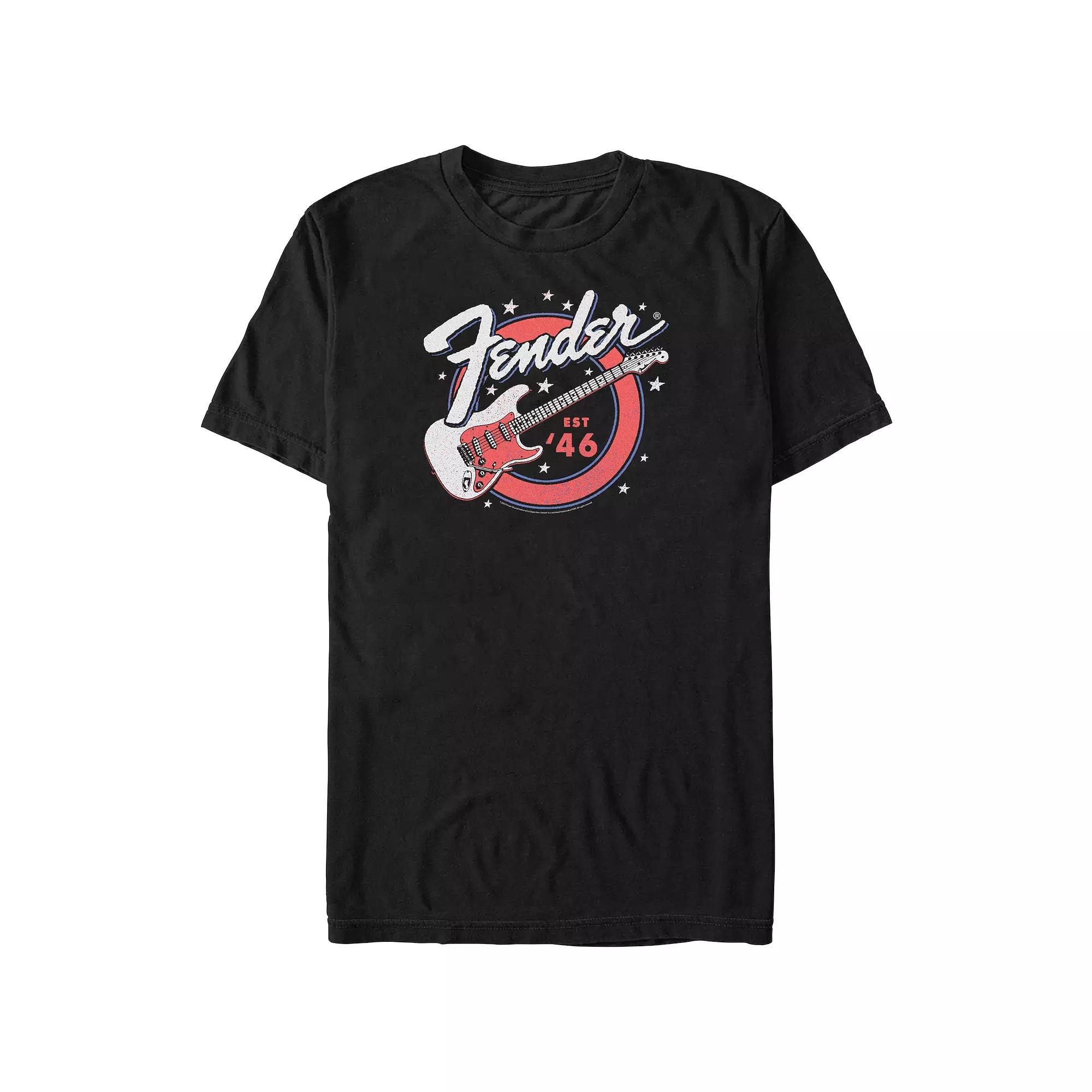 Big & Tall Fender Red White And Blue Est. 1946 Graphic Tee, Men's,  Product Image