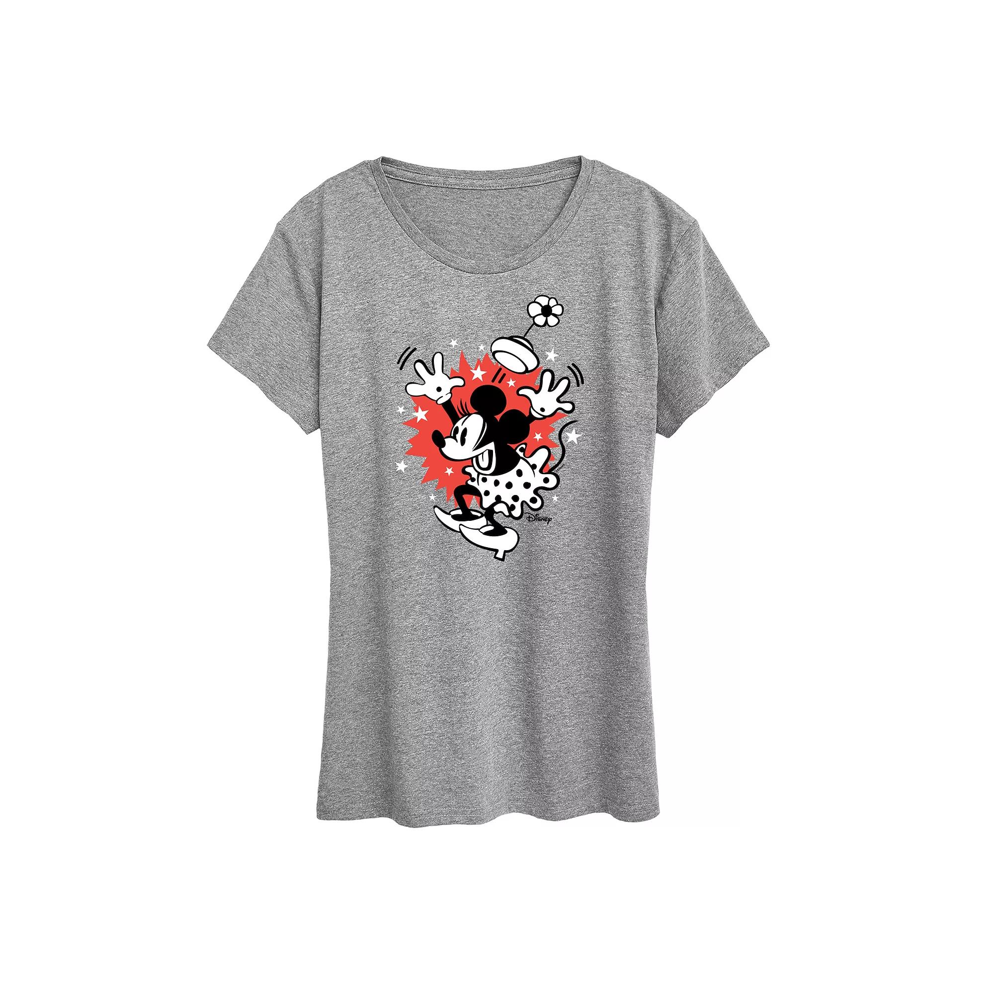 Disney's Minnie Mouse Surprise Graphic Tee, Women's,  Product Image