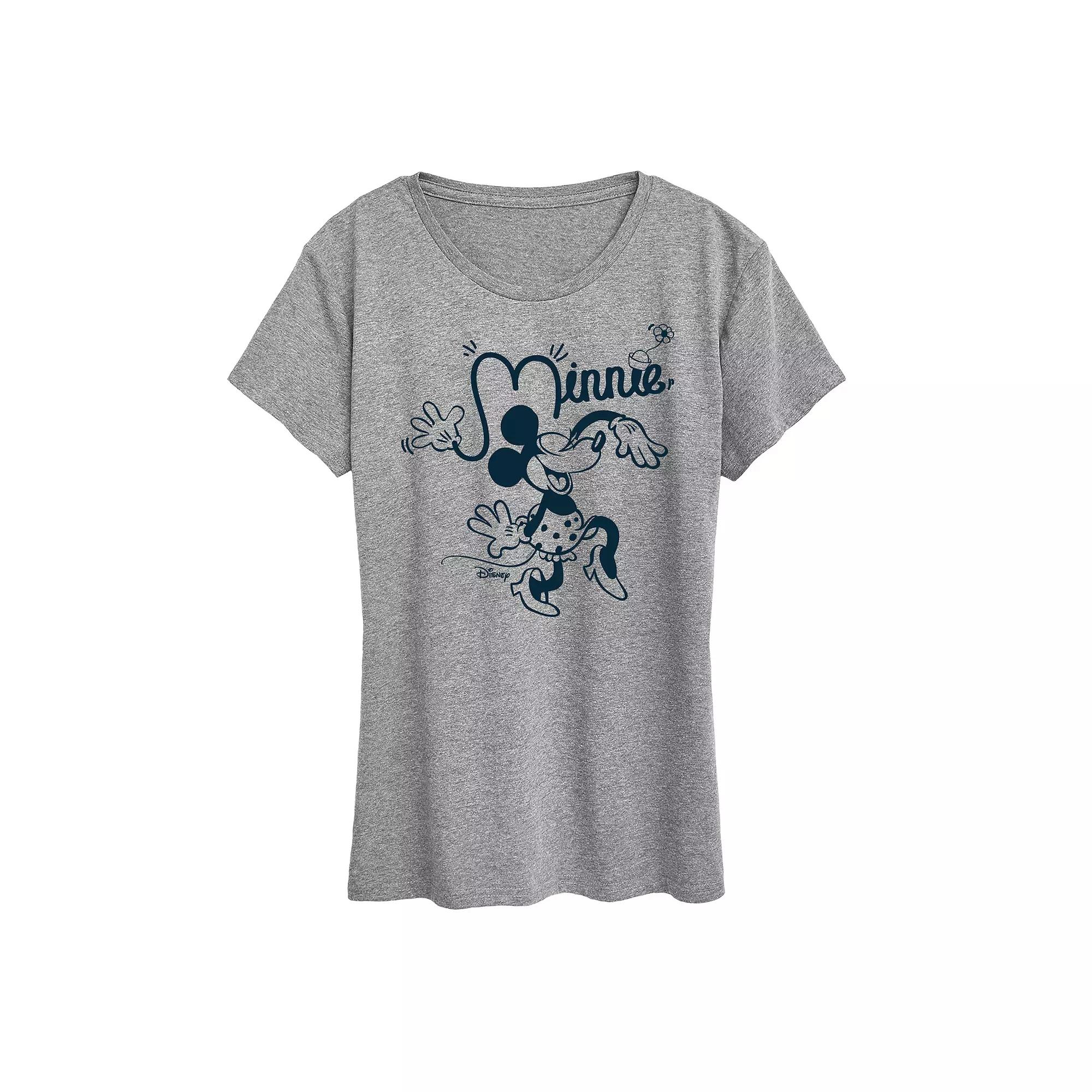 Disney's Minnie Mouse Fun Graphic Tee, Women's,  Product Image