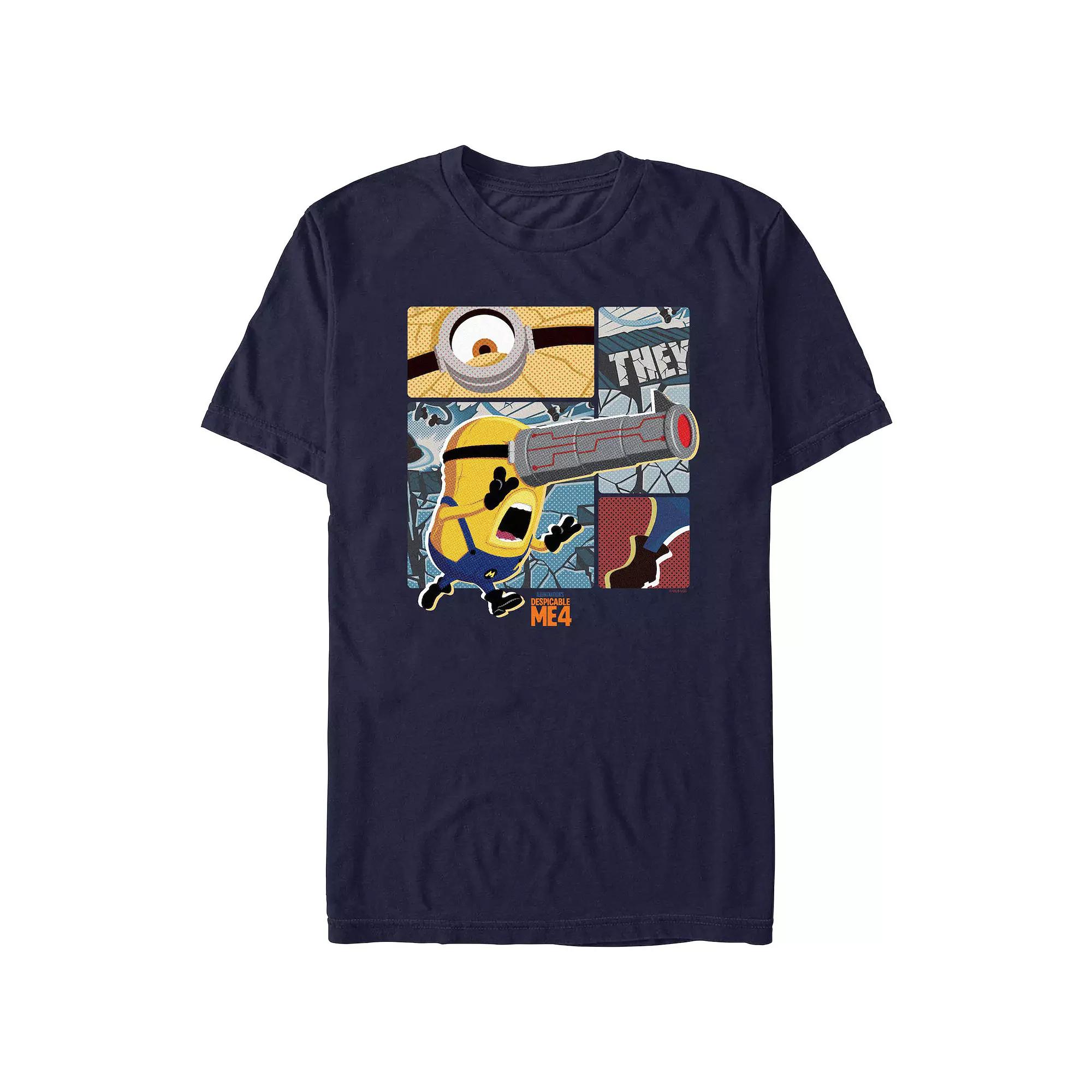 Men's Despicable Me 4 Telescopic Eye Graphic Tee,  Product Image