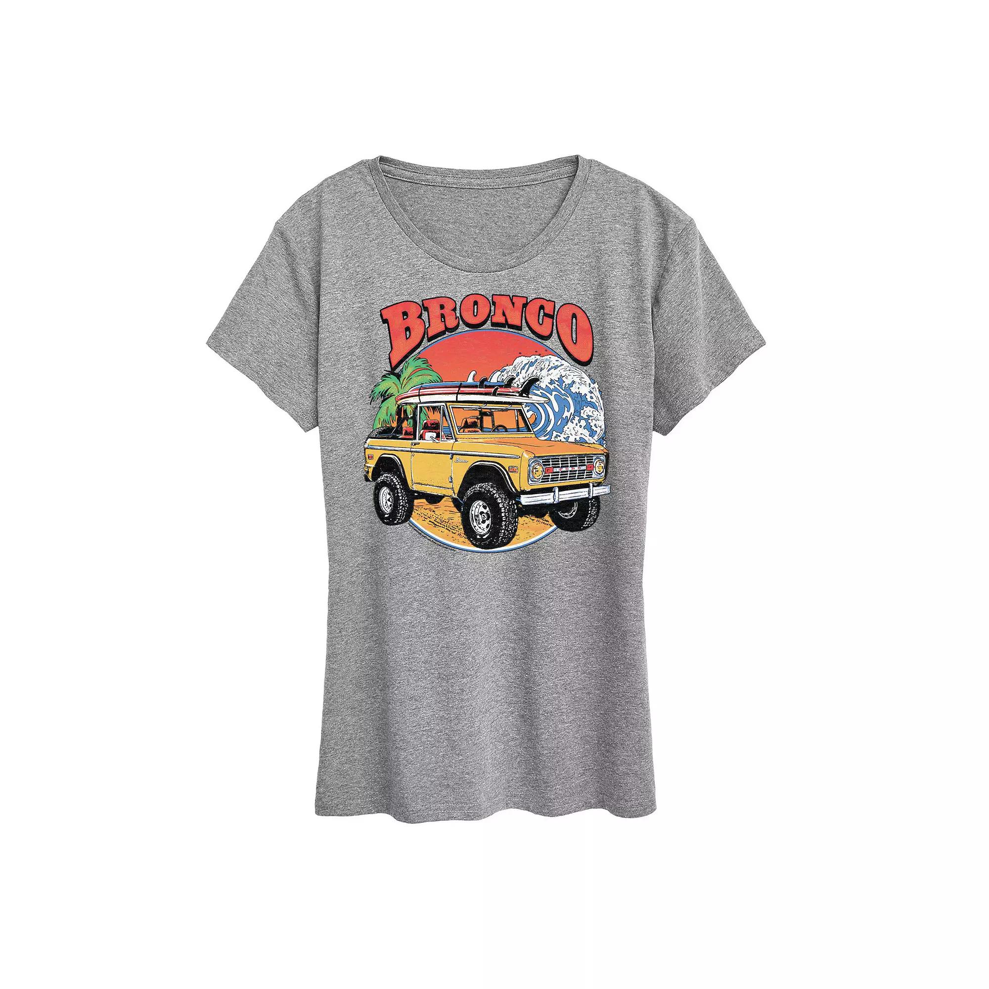 Women's Ford Bronco Beach Graphic Tee,  Product Image