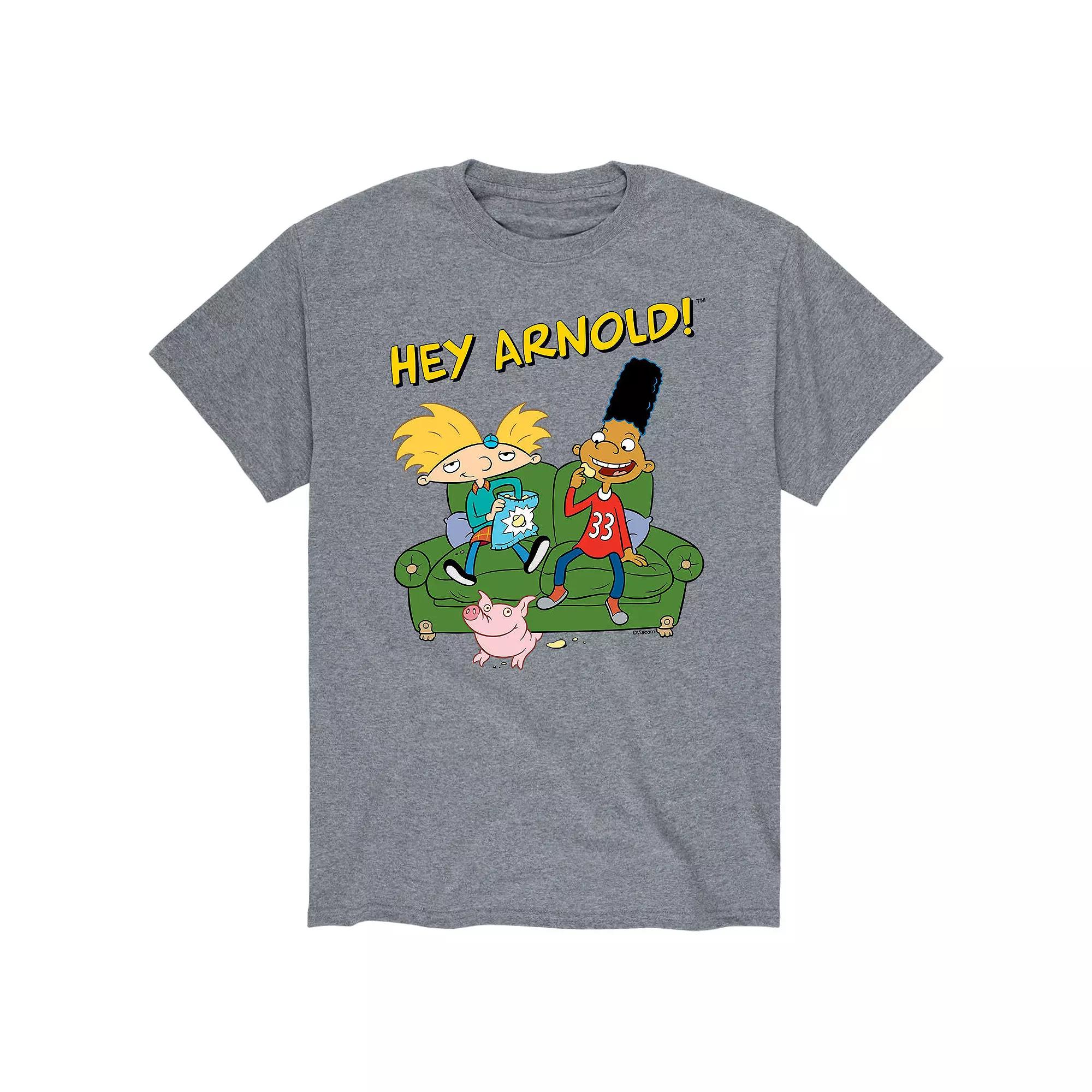 Men's Hey Arnold! Couch Tee,  Product Image