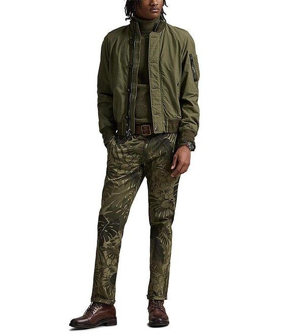 Polo Ralph Lauren Stretch Straight Fit Palm-Camo Chino Pants Product Image