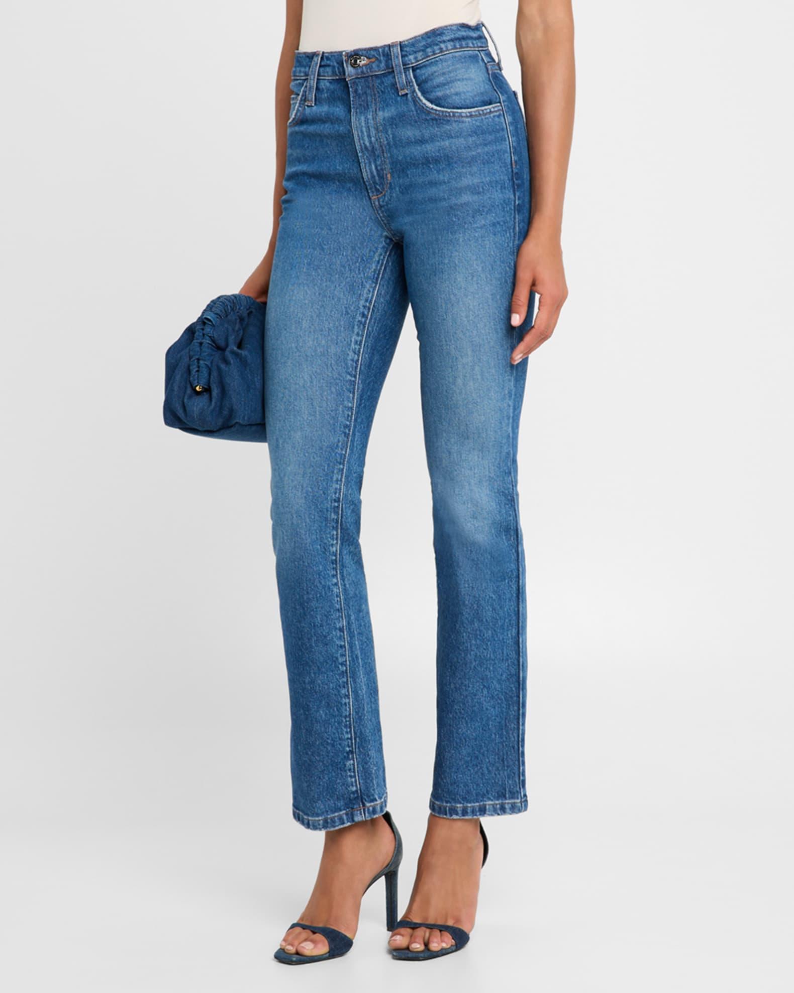 The Morgan Straight-Leg Ankle Jeans  Product Image