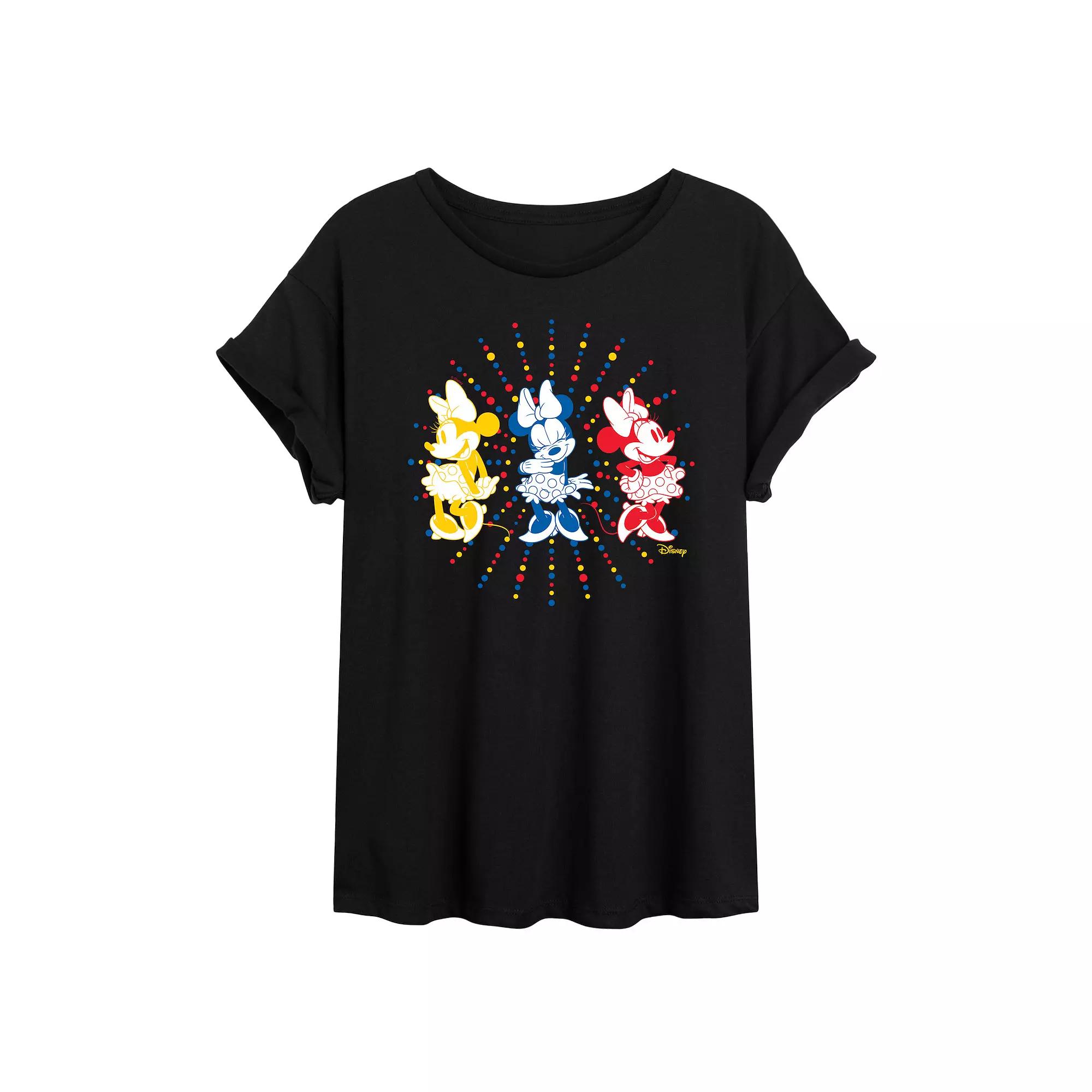 Disney's Minnie Mouse Juniors' Color Polka Dots Over Product Image