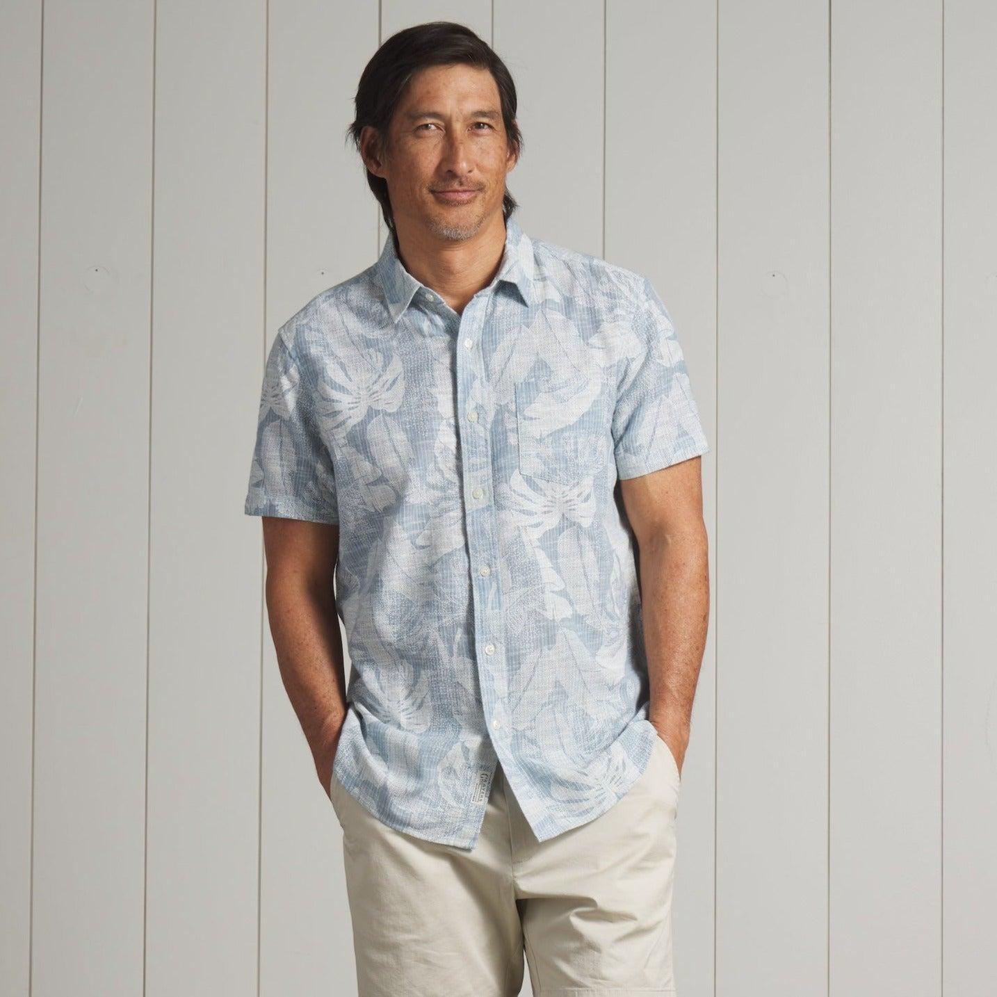 Madras Cottage Loom Printed Shirt - Mr. Chow Print Product Image