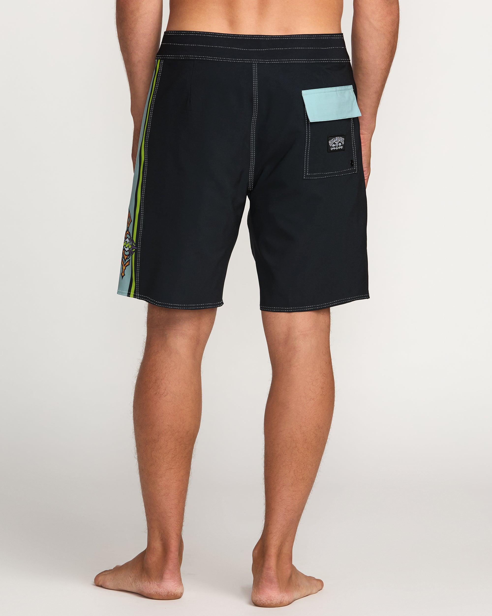 Occy Pro Boardshorts - Washed Black Male Product Image