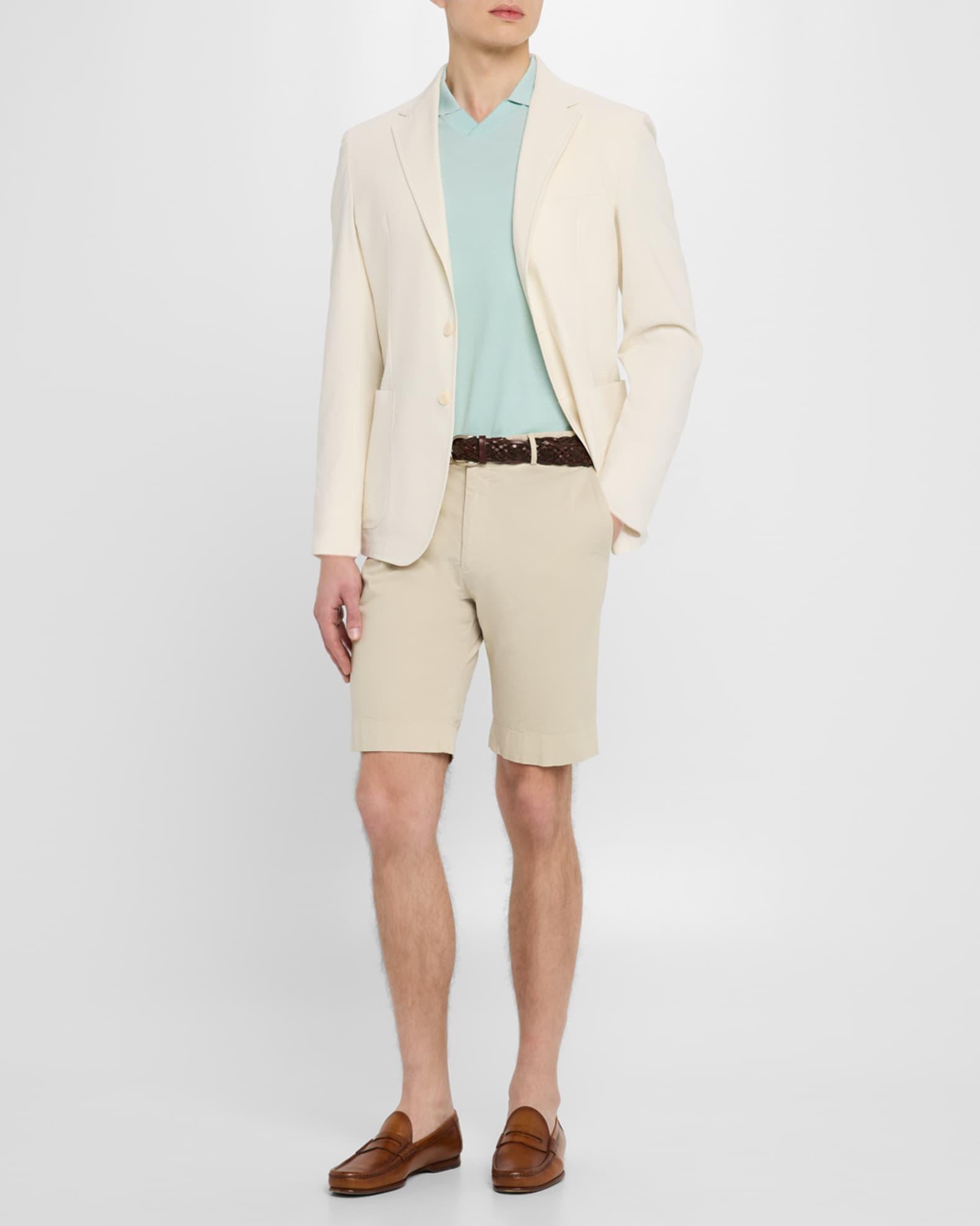 Men's Polo Soft Seersucker Suit Jacket Product Image