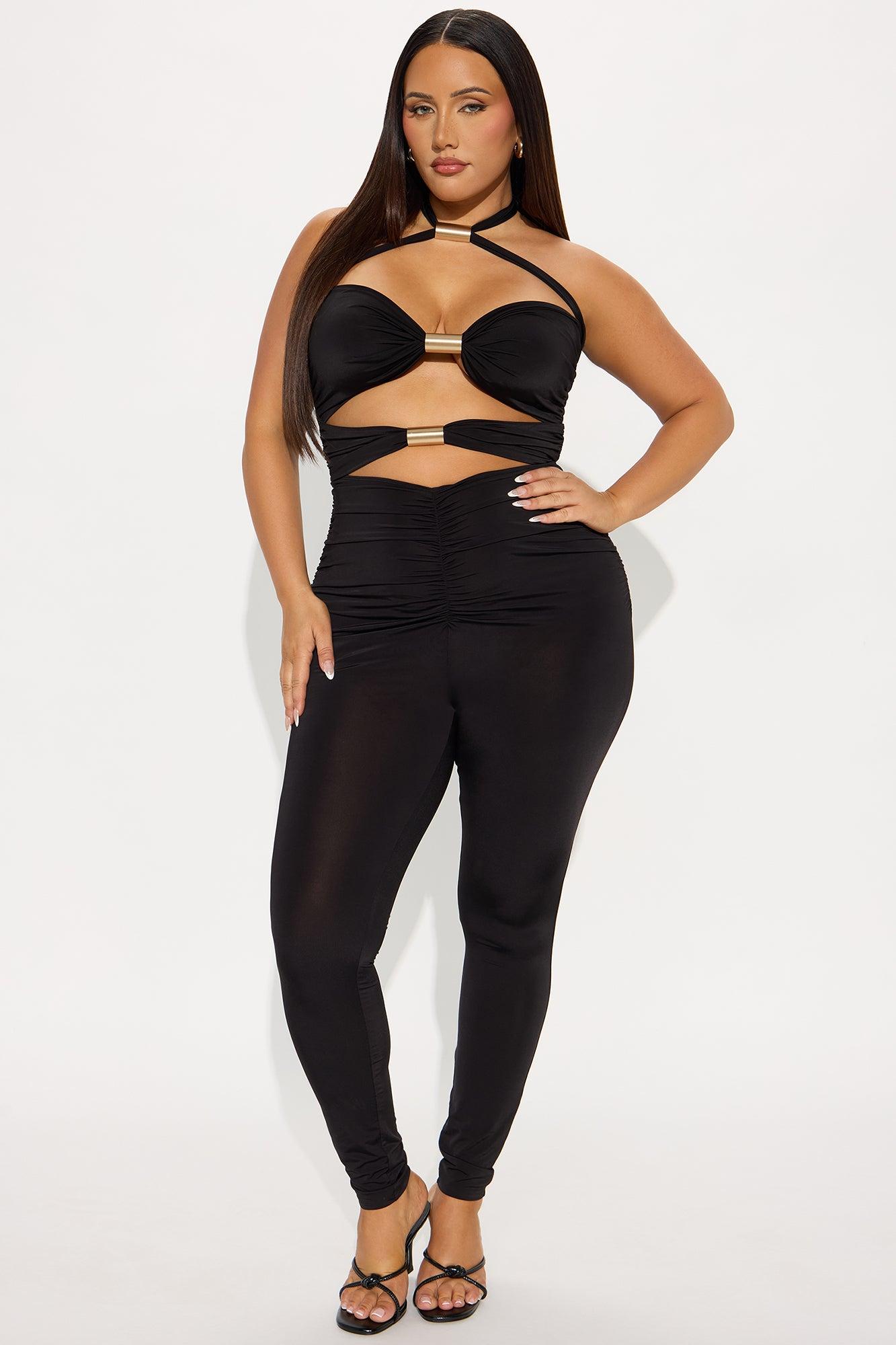 Think It Over Jumpsuit - Black Product Image