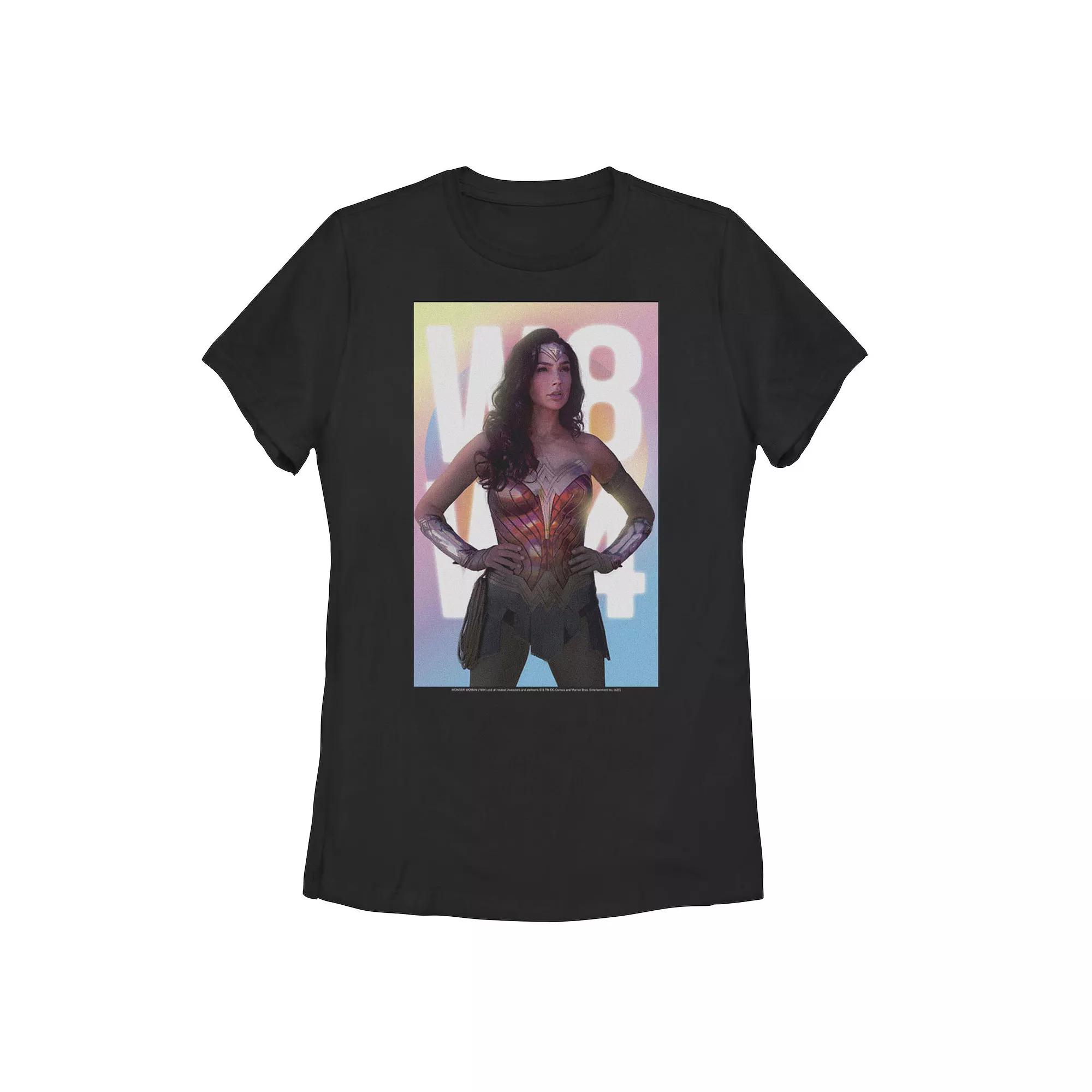 Juniors' DC Comics Wonder Woman 84 Gradient Poster Graphic Tee, Girl's,  Product Image