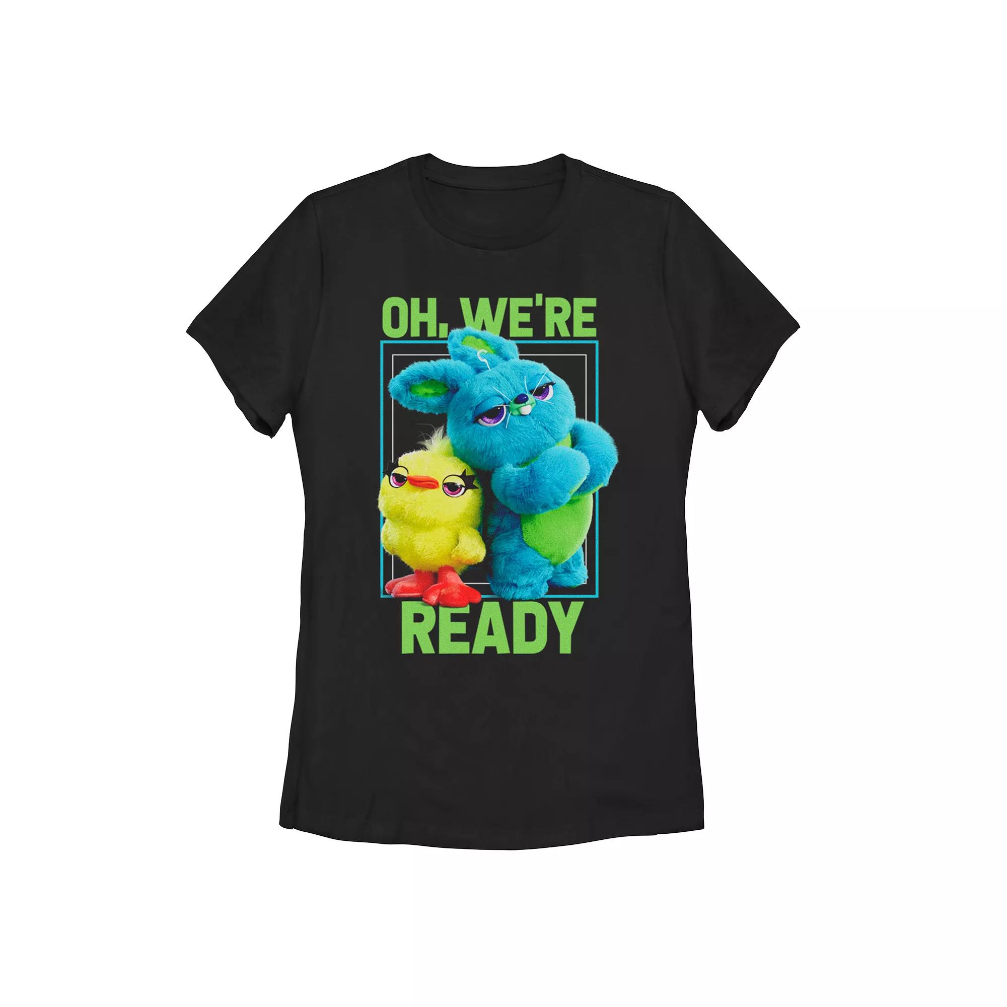 Juniors' Disney Pixar Toy Story 4 Ducky Bunny Arms Crossed Ready Tee, Girl's,  Product Image