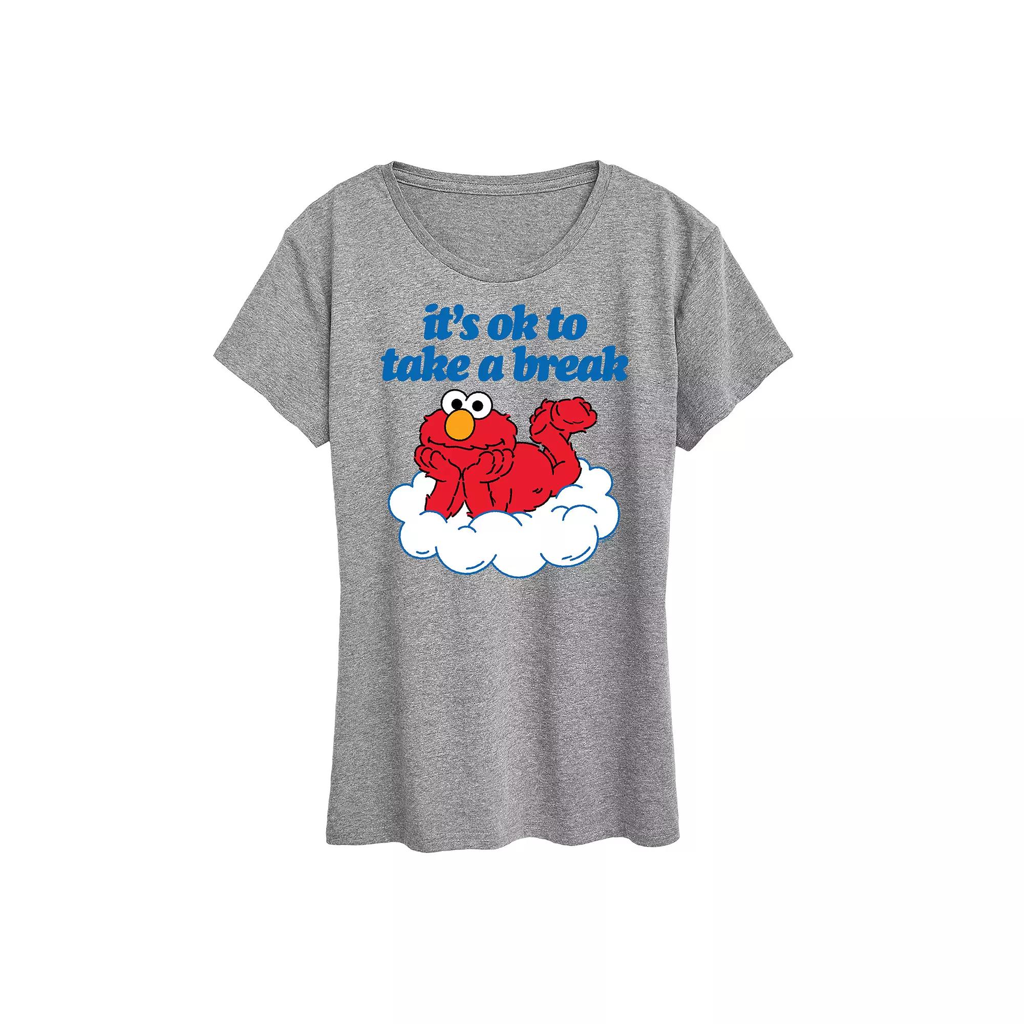 Women's Sesame Street Ok To Take A Break Graphic Tee,  Product Image