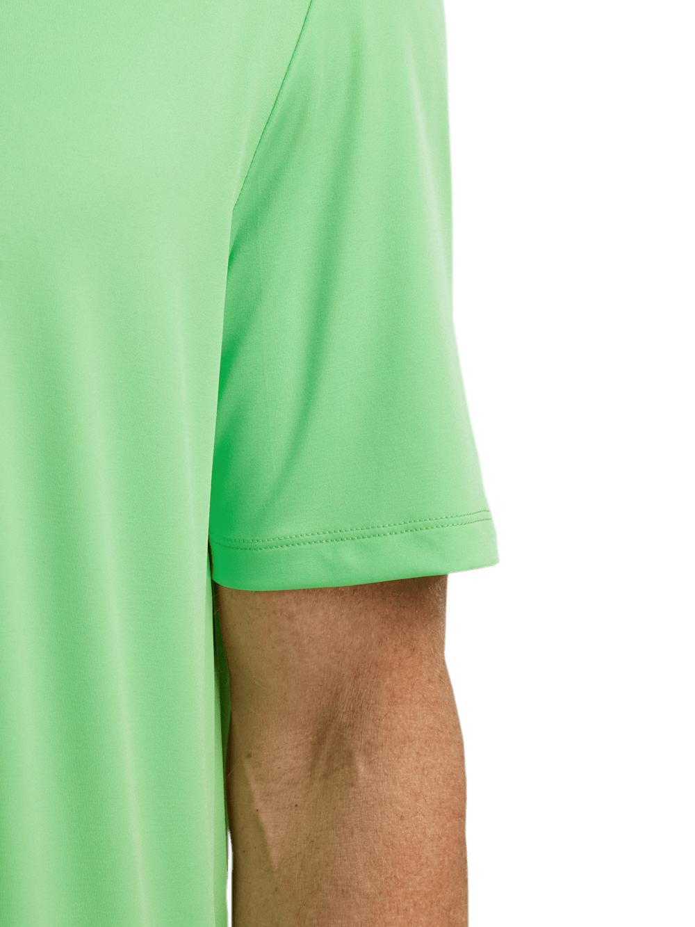 Performance Blend Three Button Polo - Lime Product Image