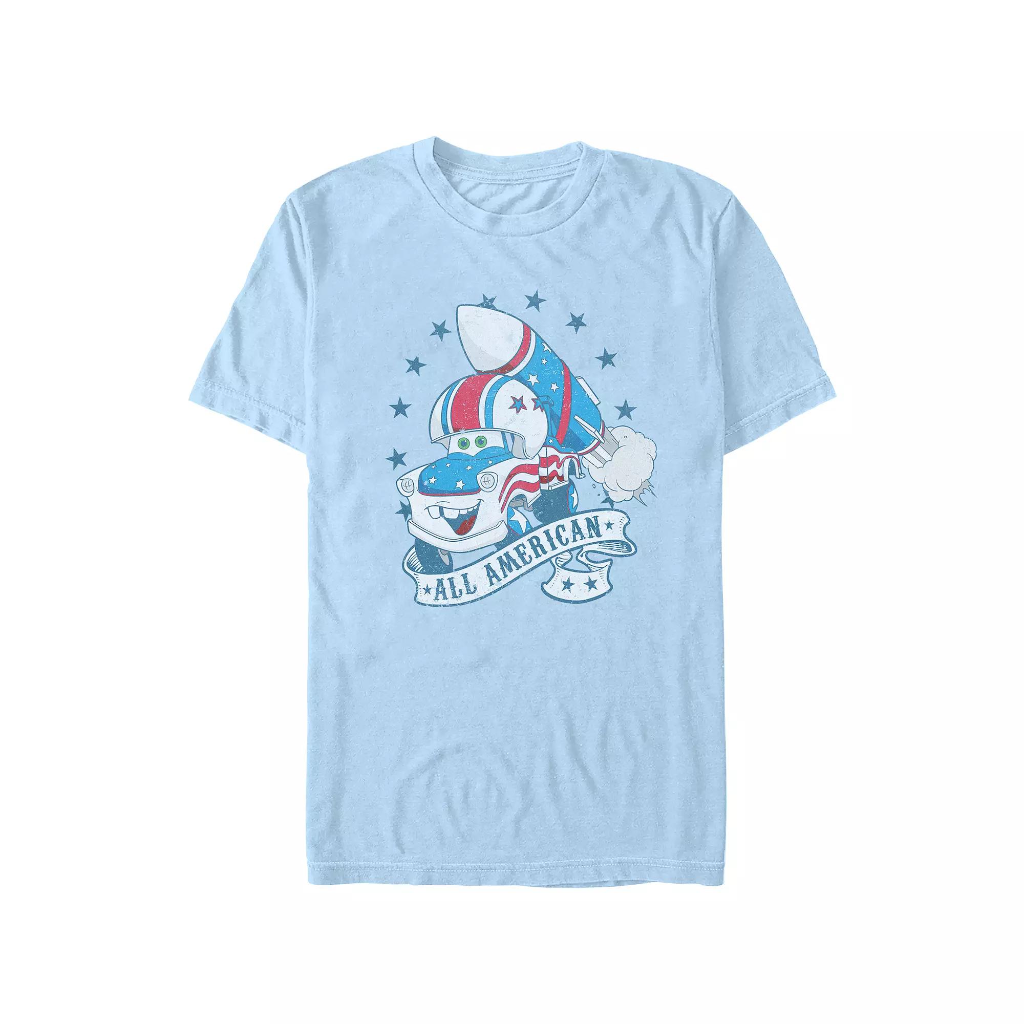 Disney's Cars Mater Men's All-American Graphic Tee,  Product Image