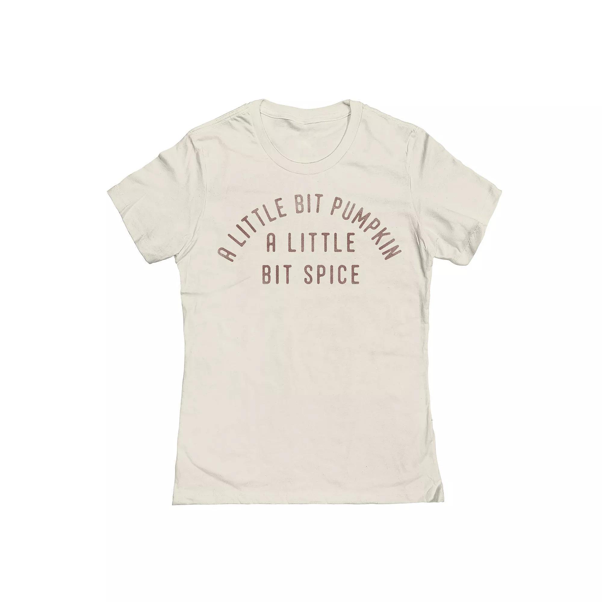 Junior's Grayson Threads The Label Little Pumpkin Distress Graphic Tee, Women's,  Product Image