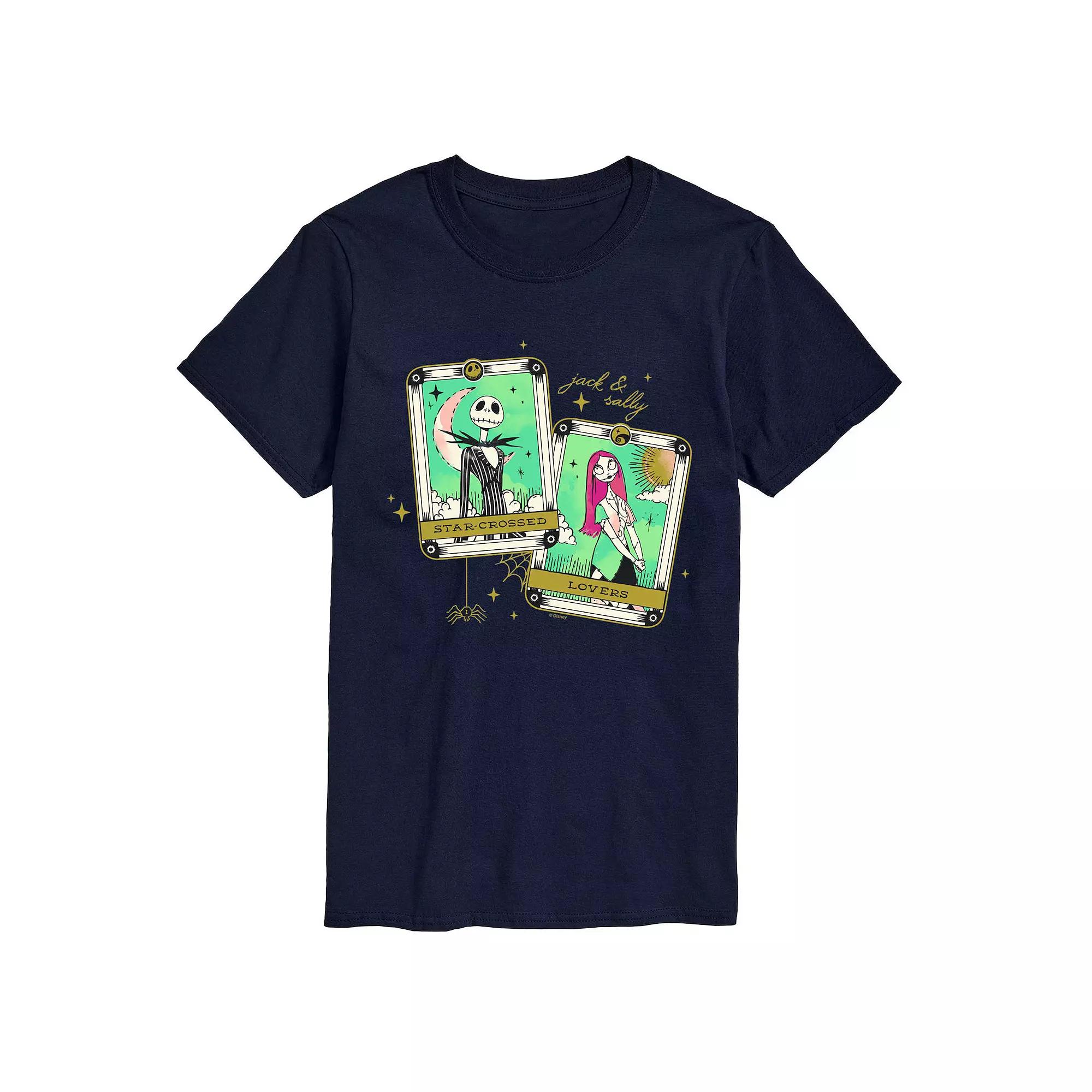 Disney's Nightmare Before Christmas Men's Lovers Graphic Tee,  Product Image