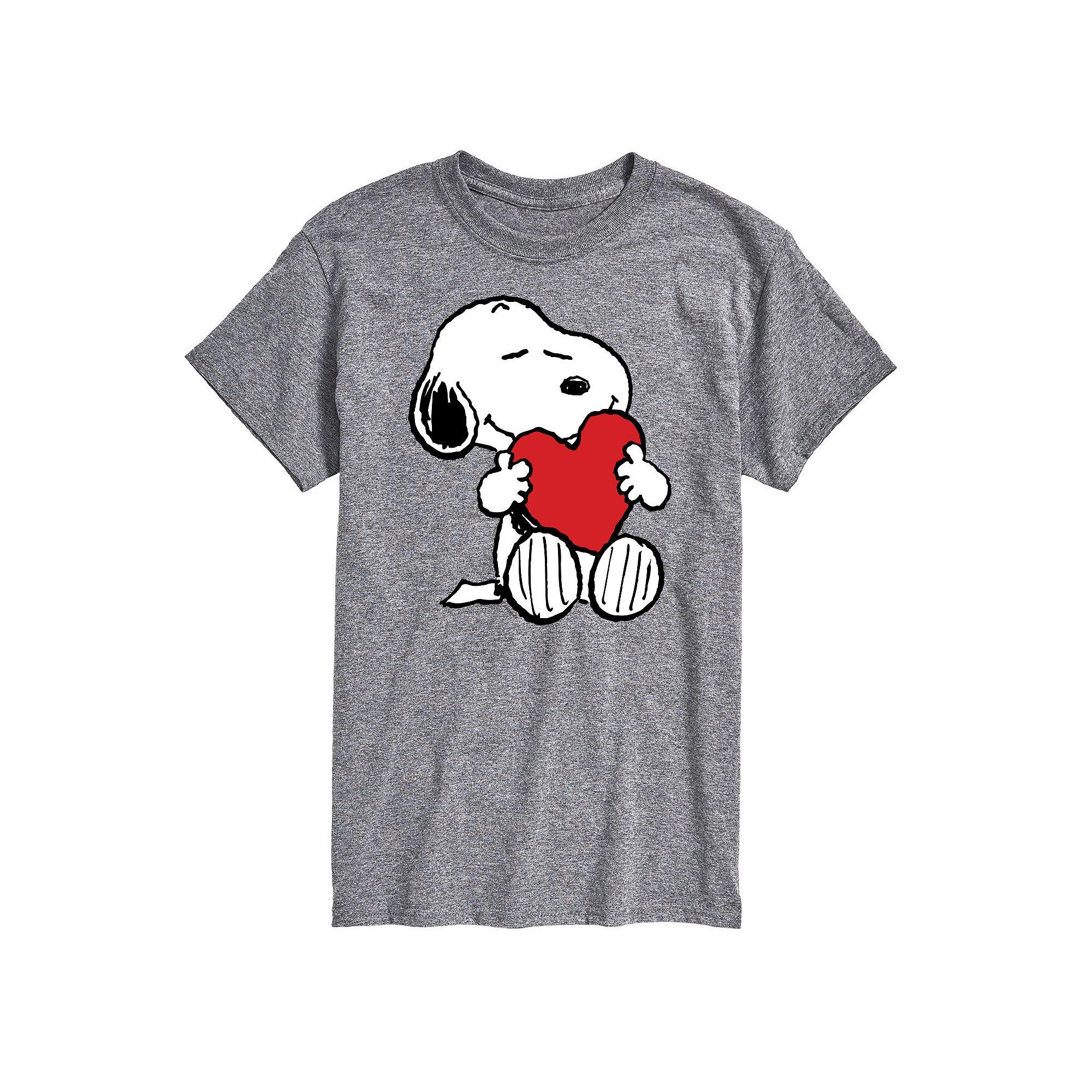 Men's Peanuts Valentine's Hugging Tee,  Product Image