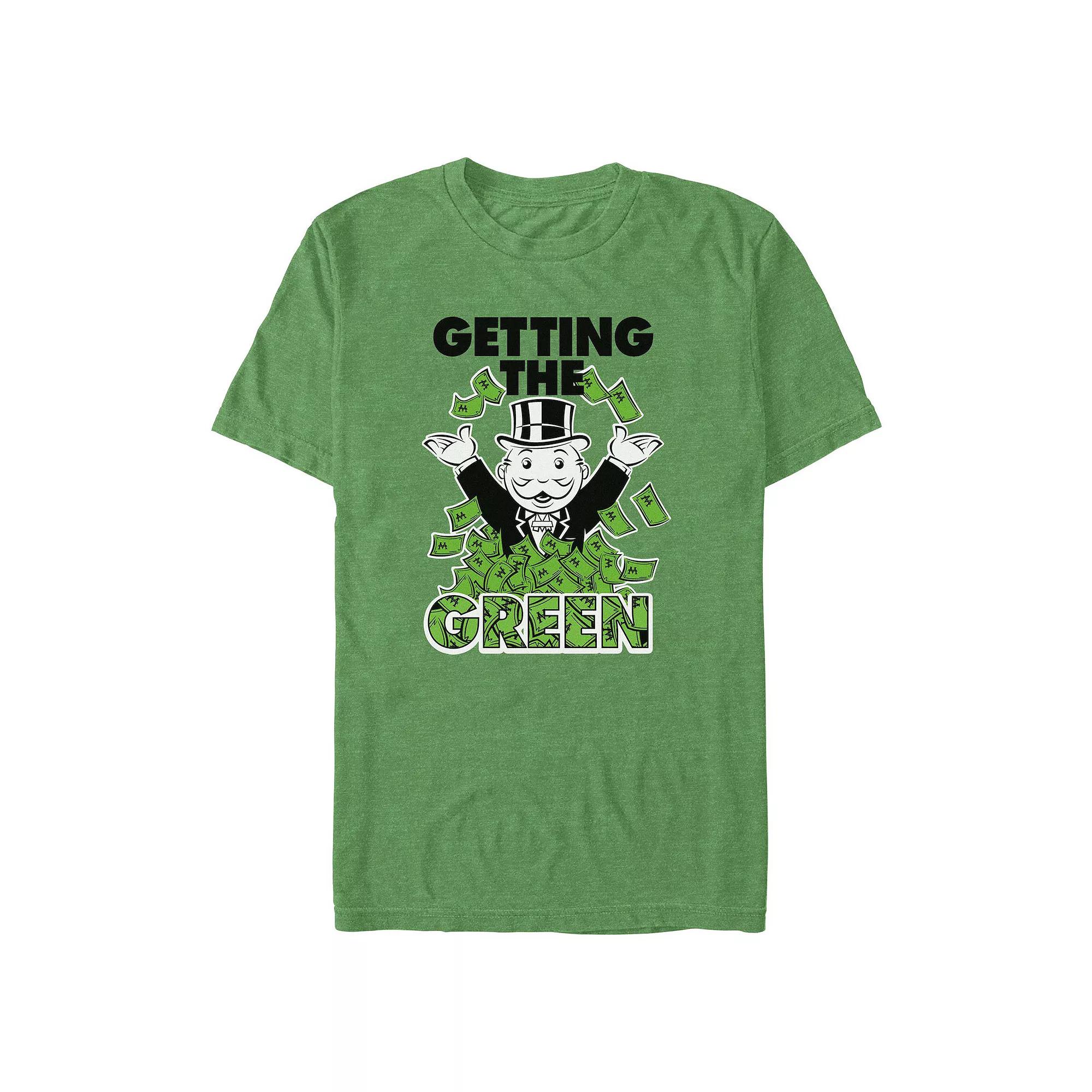 Big & Tall Getting The Green Graphic Tee, Men's,  Product Image