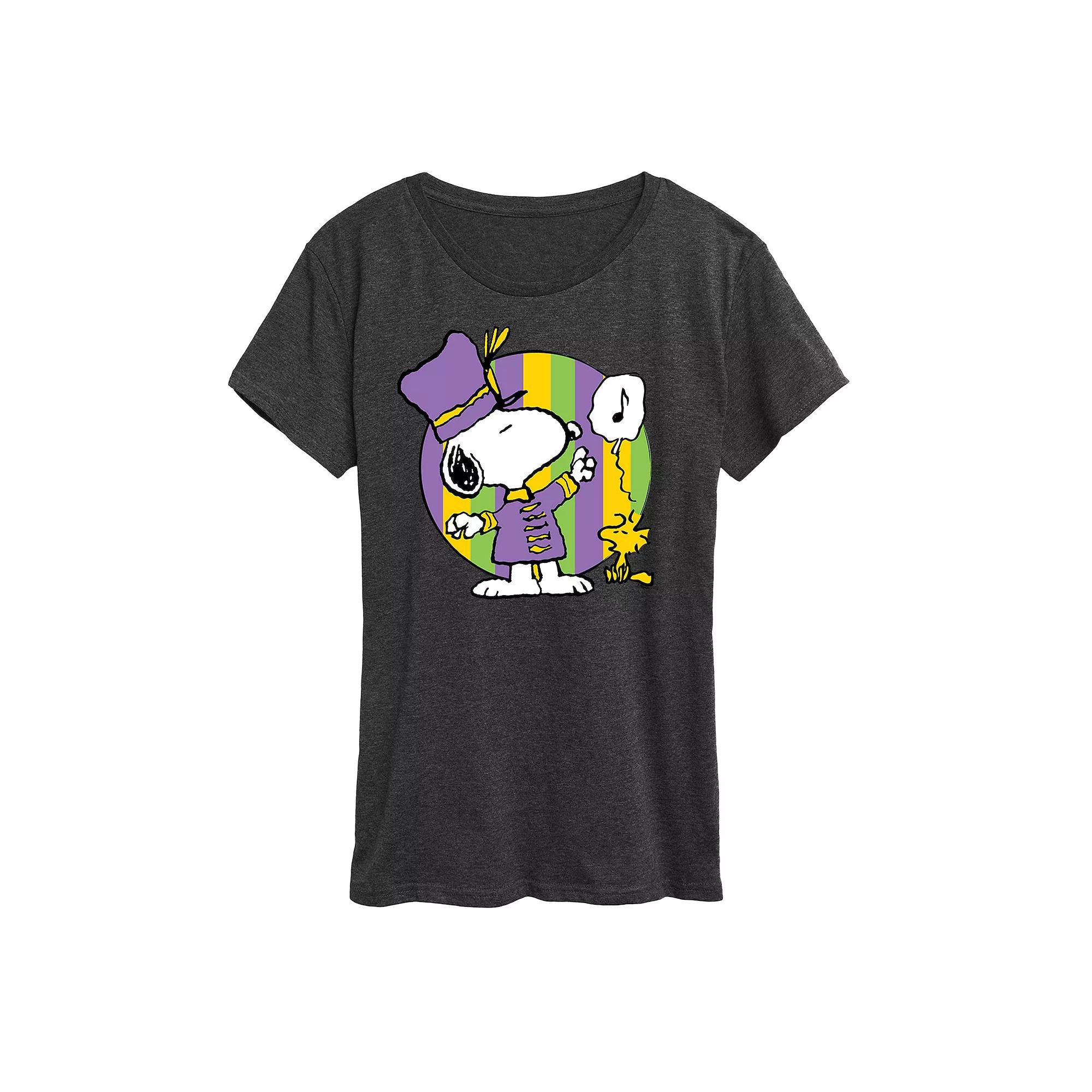 Women's Woody Woodpecker Logo Circle Graphic Tee, Girl's,  Product Image