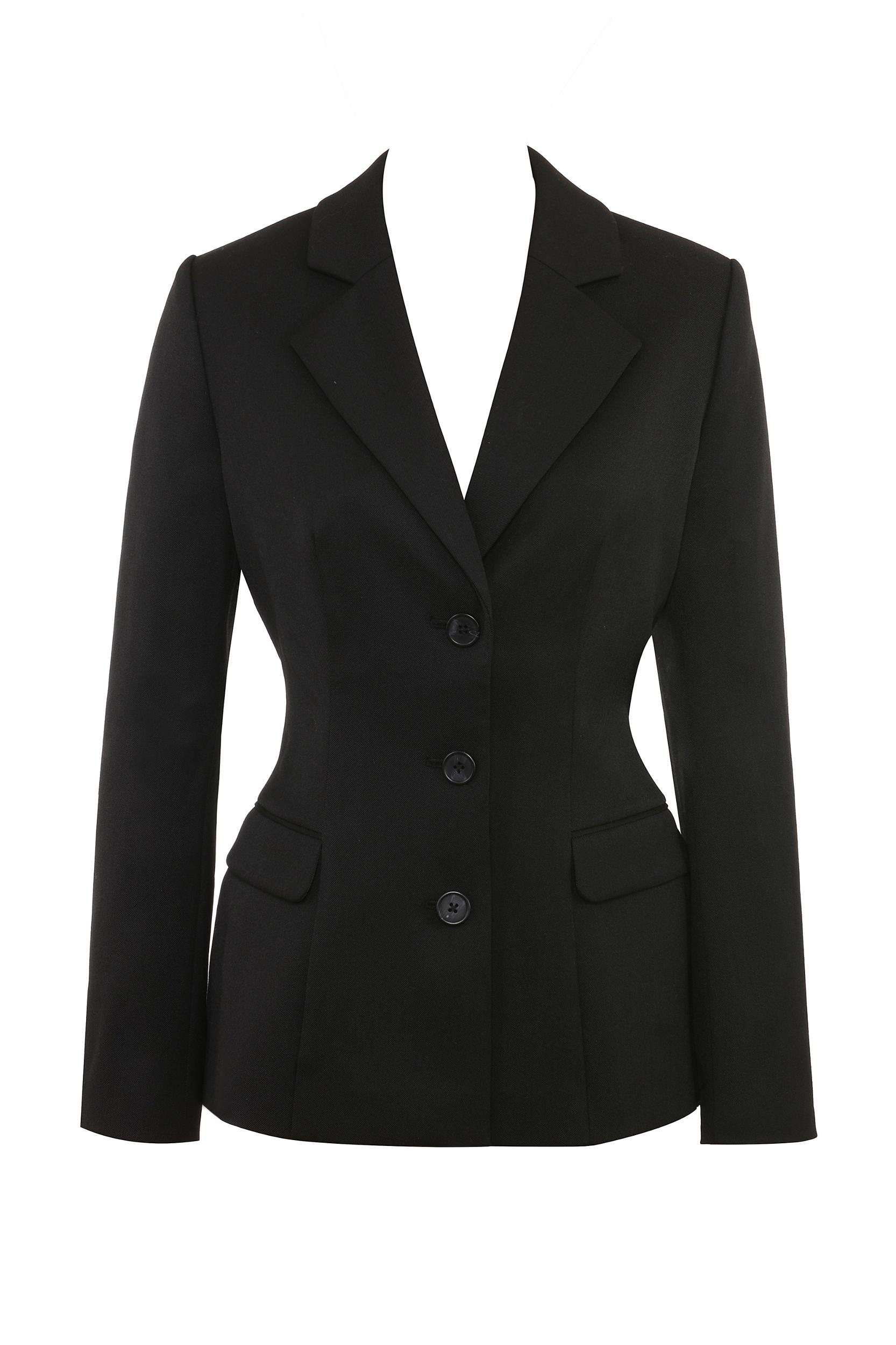 Aviva  black tailored hourglass jacket Product Image