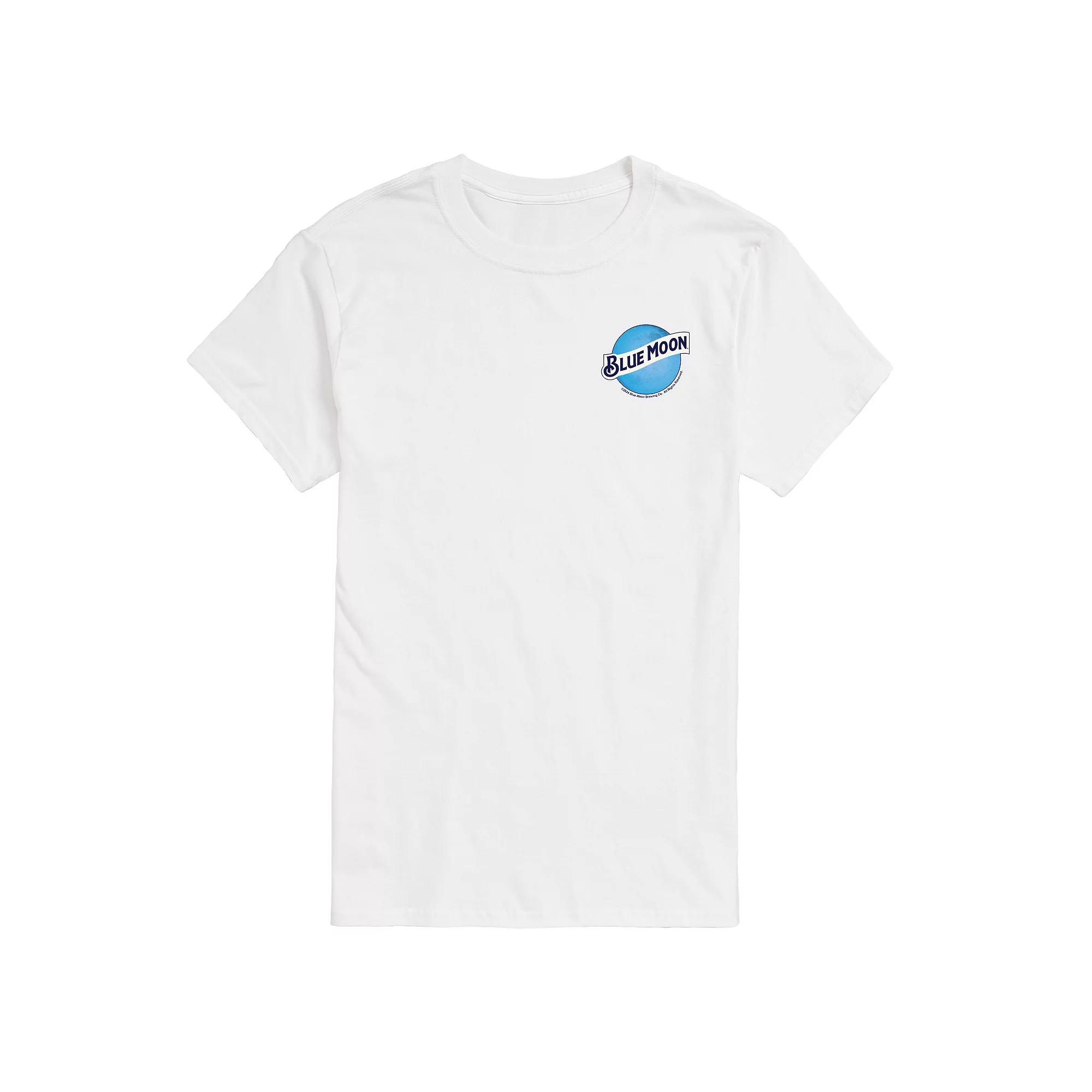 Big & Tall Blue Moon Logo Graphic Tee, Men's,  Product Image