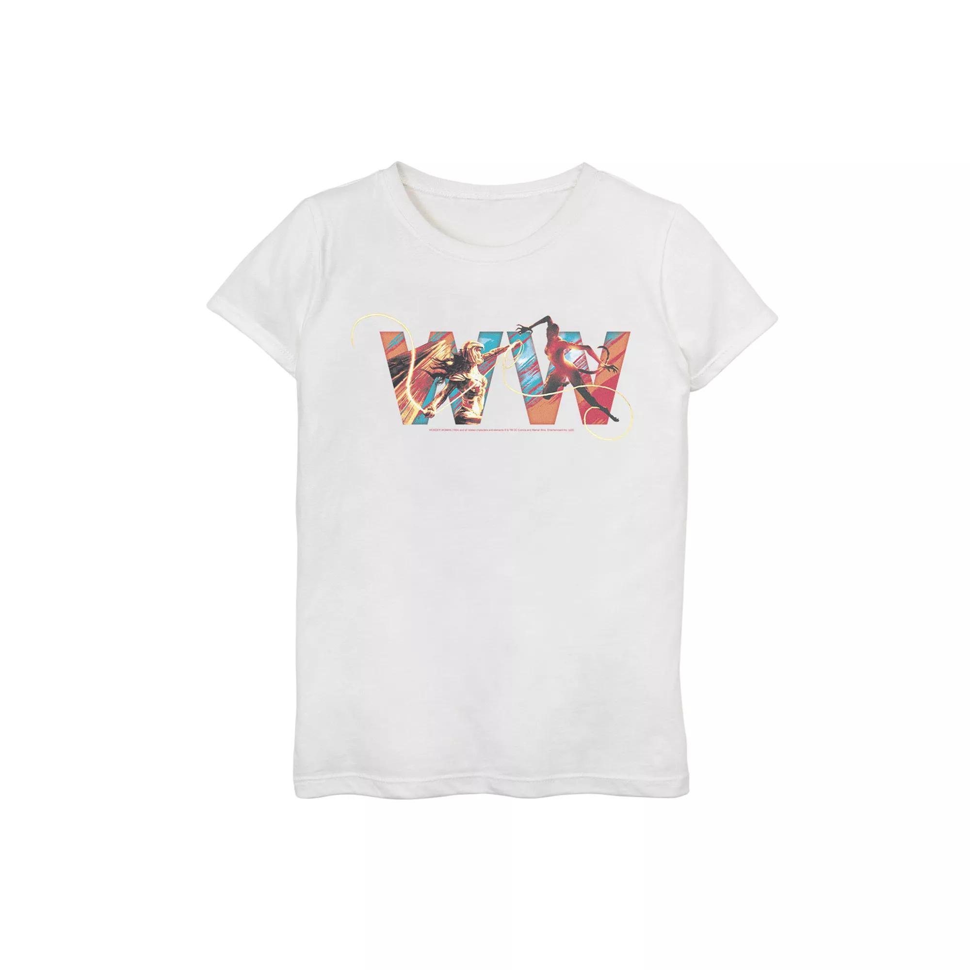 Girls 7-16 DC Comics Wonder Woman Logo Battle Graphic Tee, Girl's,  Product Image