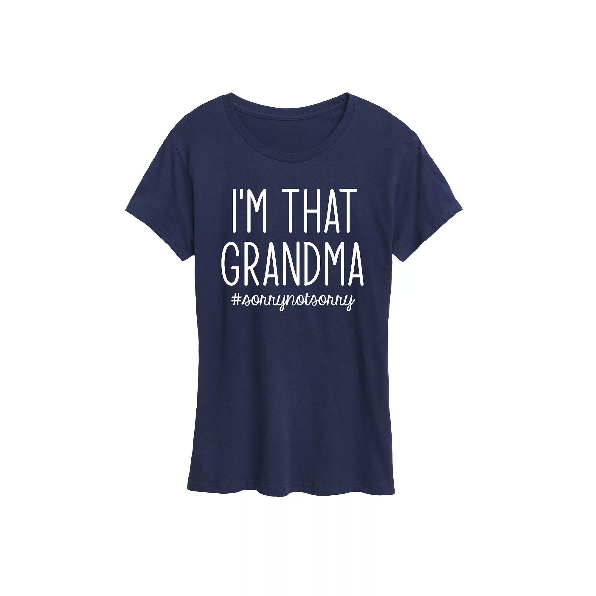 Women's I'm That Grandma Graphic Tee, Girl's,  Product Image
