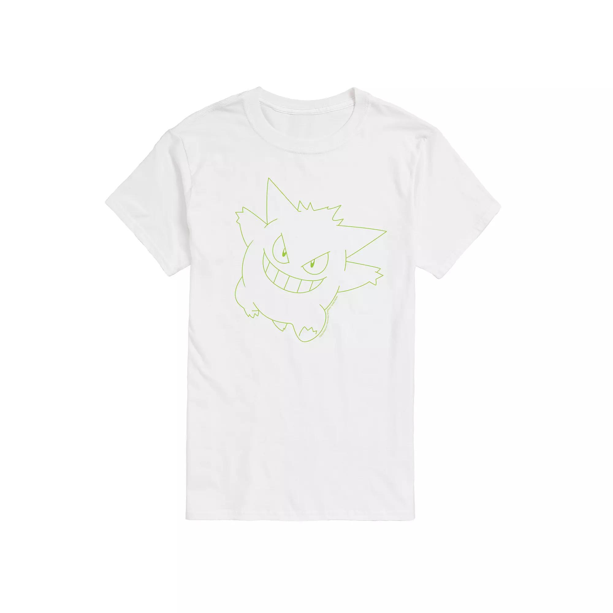 Men's Pokemon GenGar Big Face Tee,  Product Image