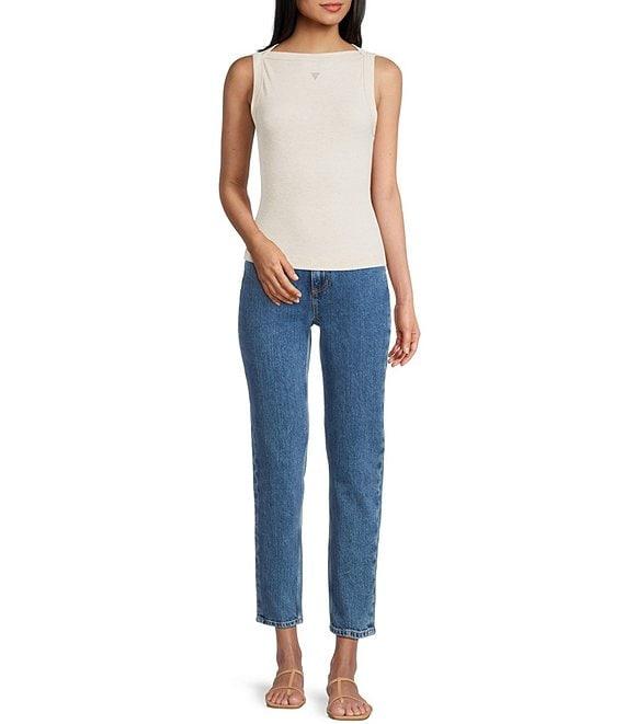 Guess Tina Sleeveless Rib Tank Top Product Image