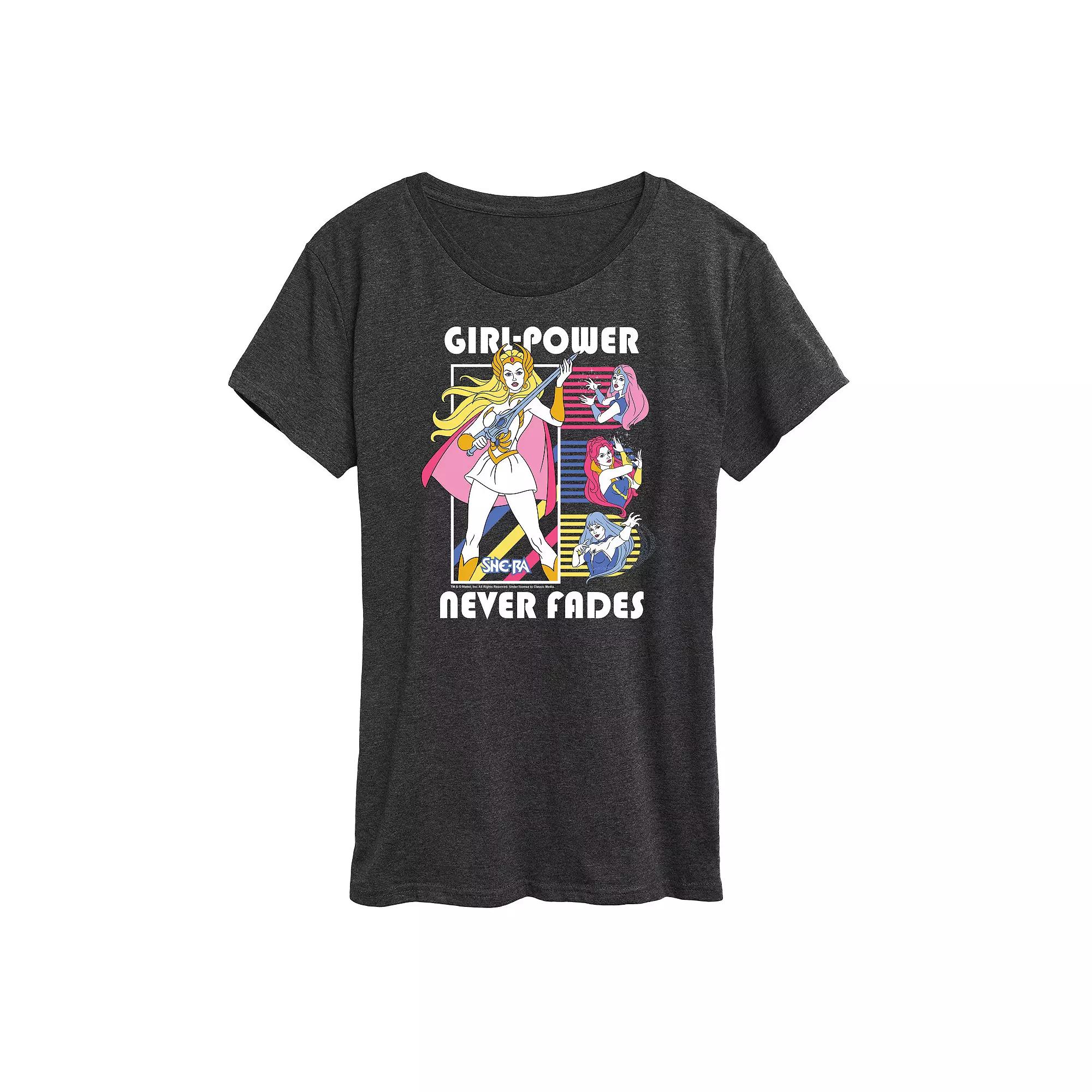 Women's She-Ra Girl Power Never Fades Graphic Tee, Girl's,  Product Image