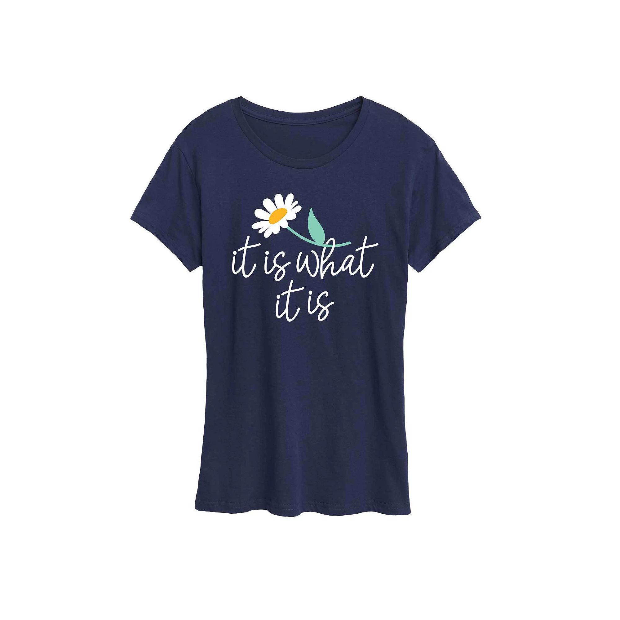 Women's It Is What It Is Graphic Tee, Girl's,  Product Image