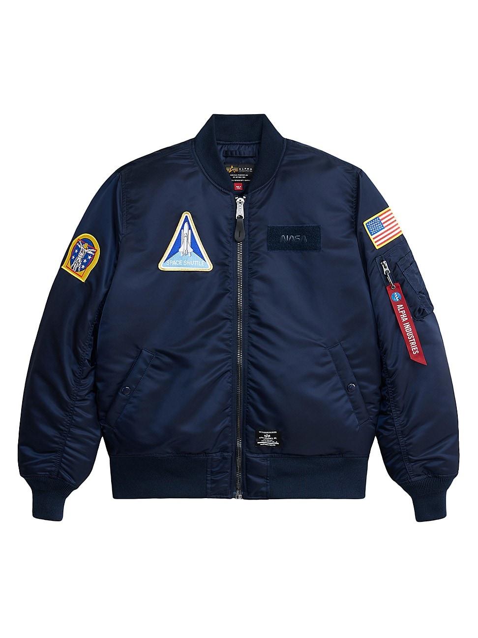 Mens NASA MA-1 Flight Bomber Jacket Product Image