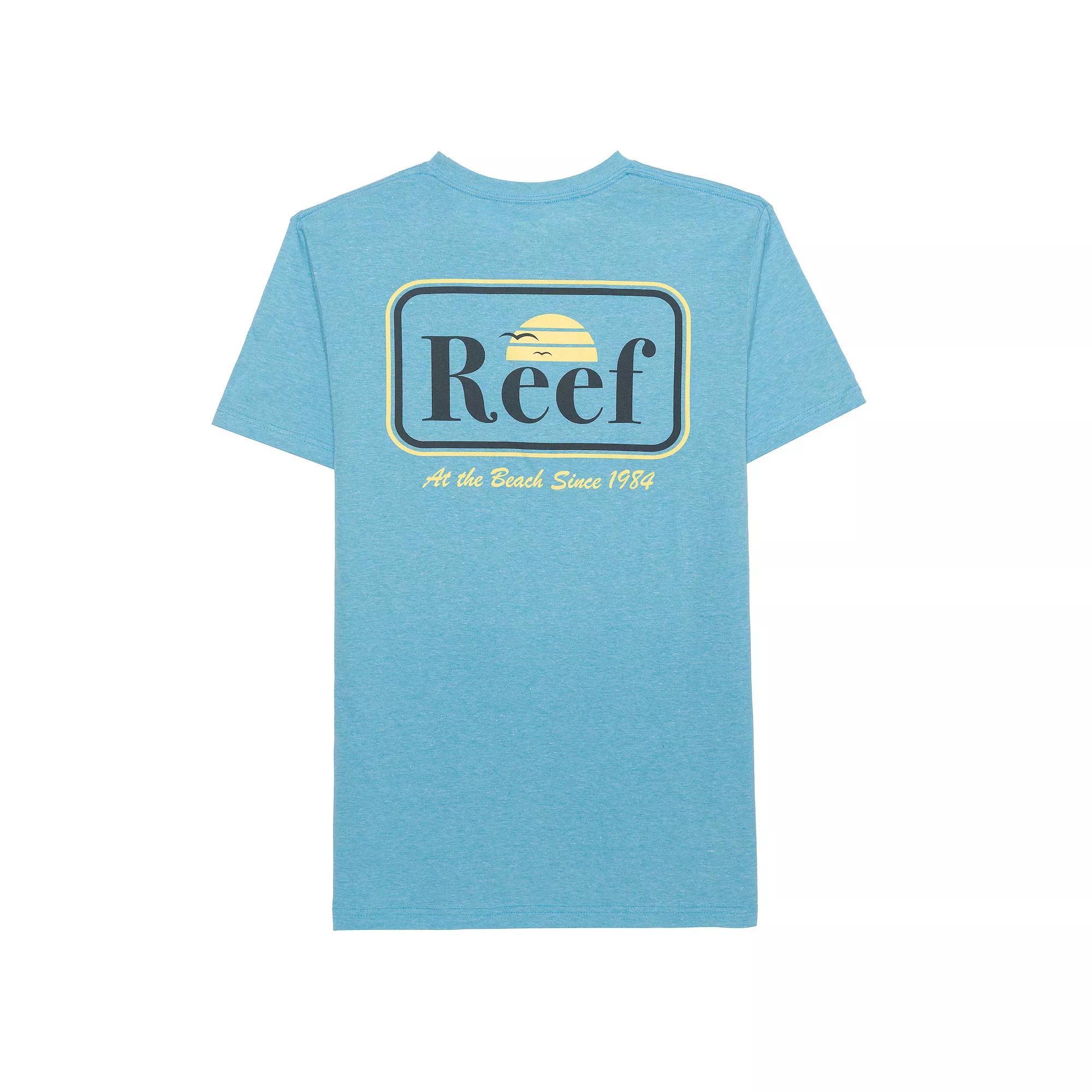Men's REEF Graphic Tee, Size: XXL, Blue Product Image